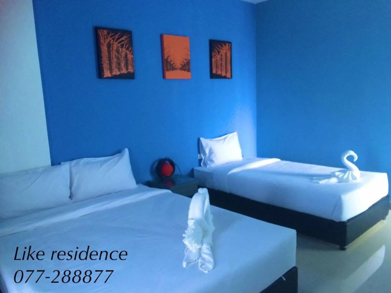 Bedroom, Bed in Like Residence