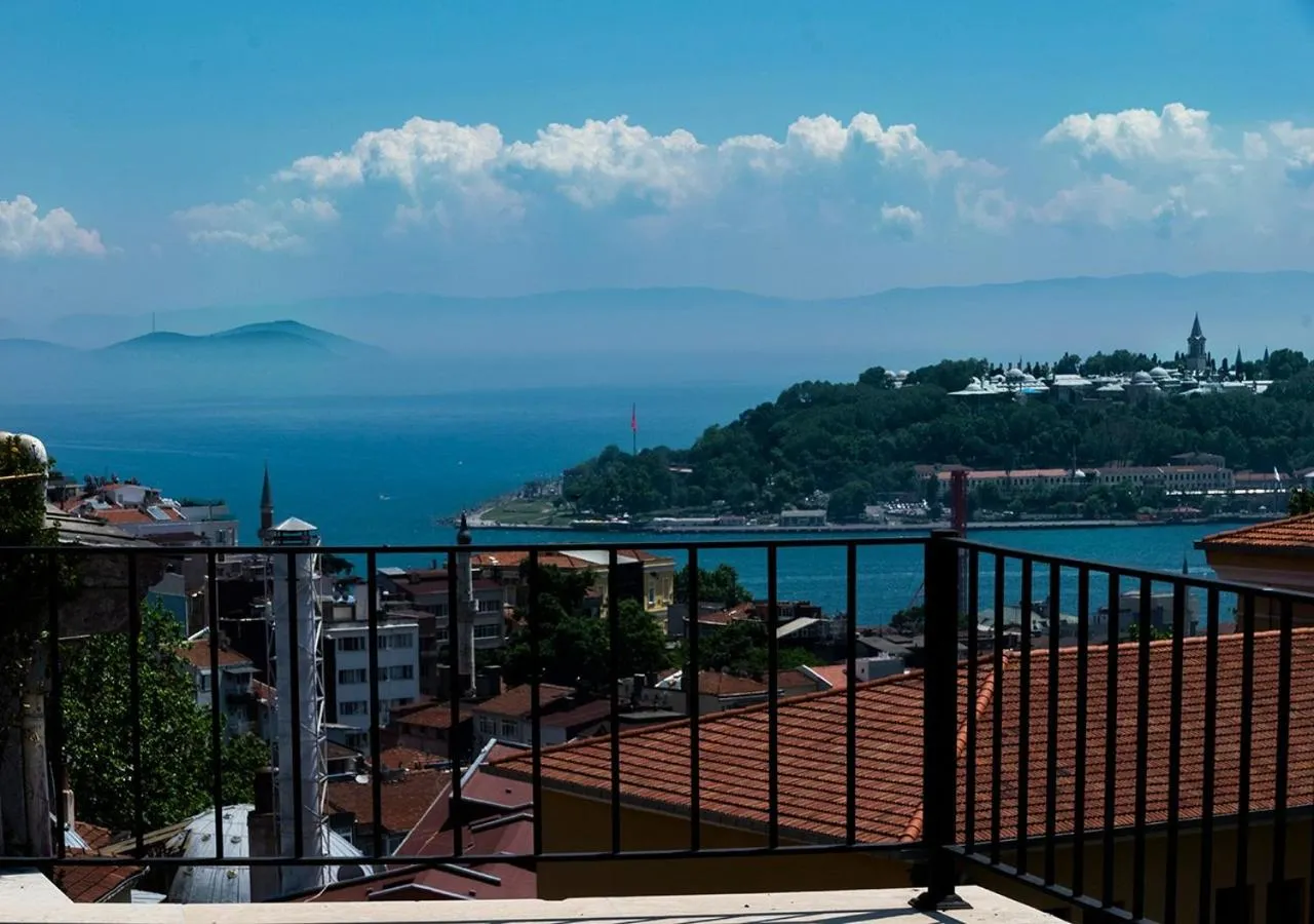 Sea view in ROYAL TAKSIM SUITES