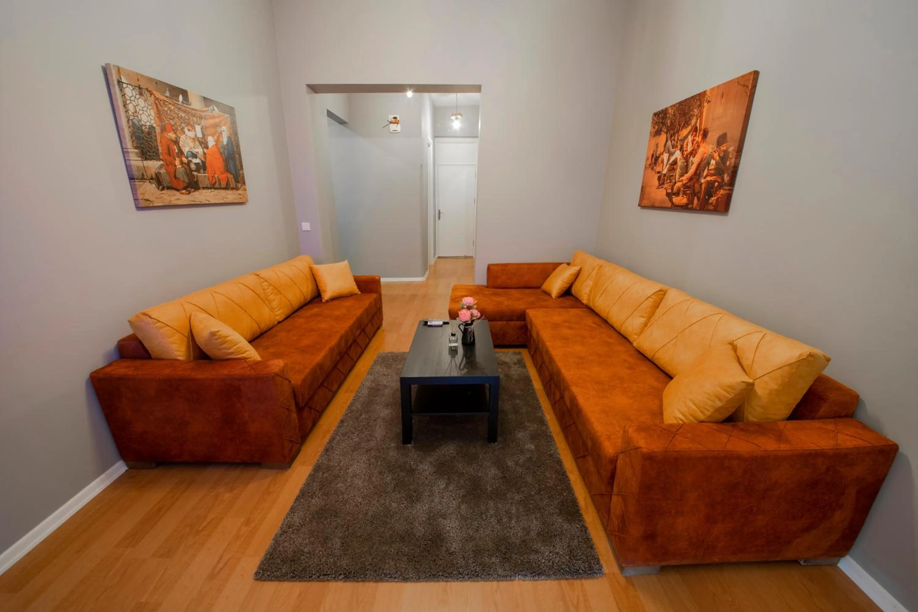 Living room in ROYAL TAKSIM SUITES