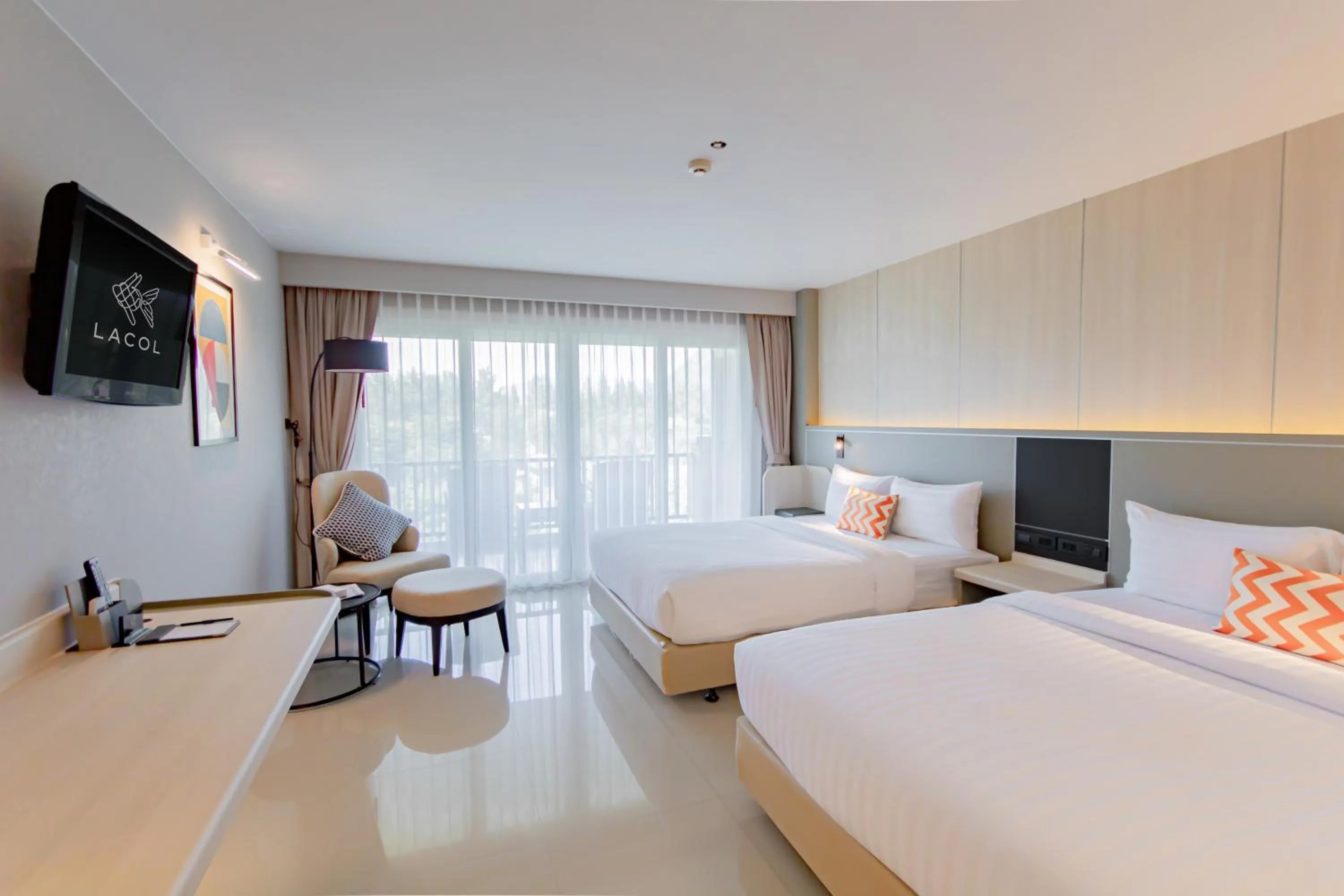 Bedroom, Bed in Lacol Khao Yai - A Chatrium Collection