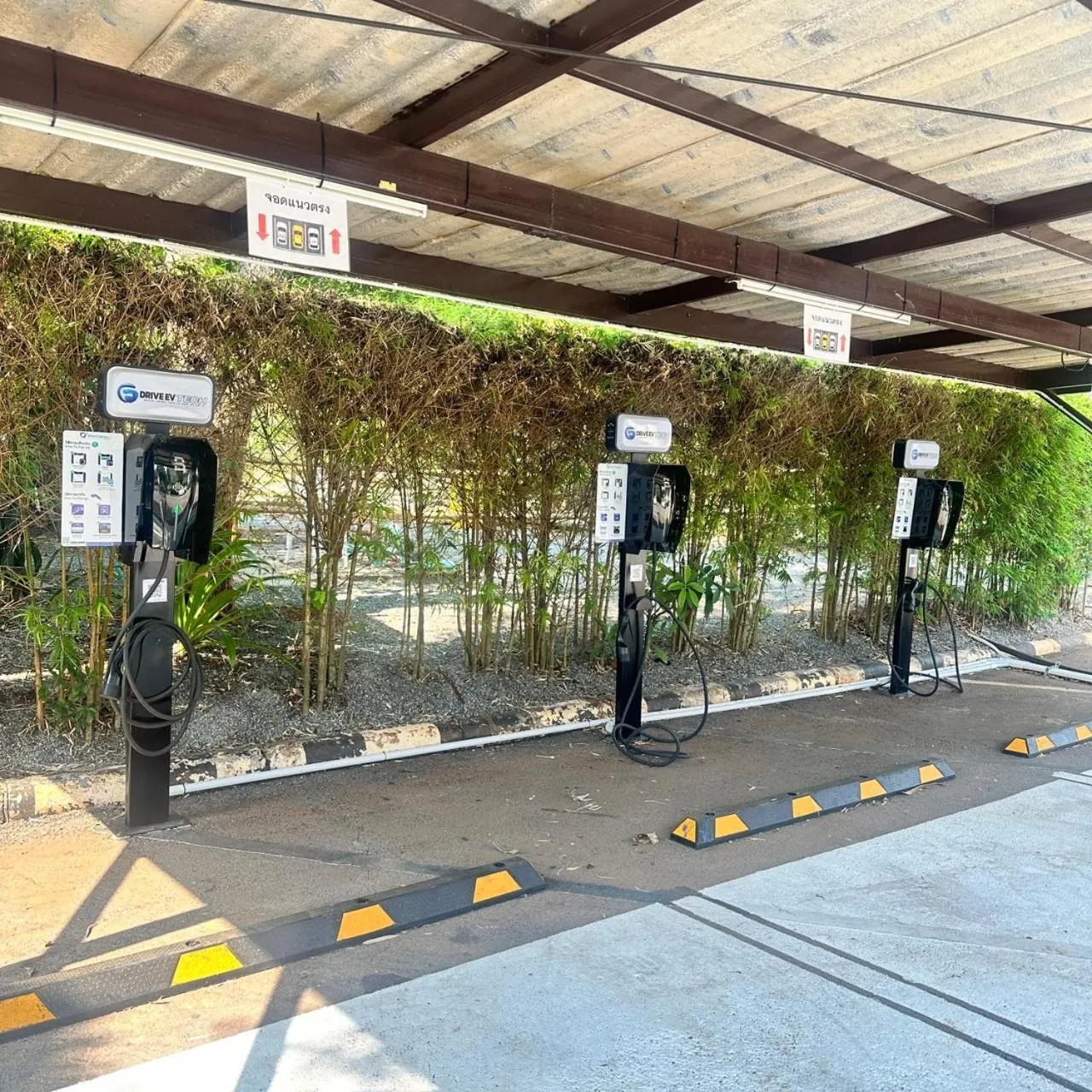 Parking in Lacol Khao Yai - A Chatrium Collection