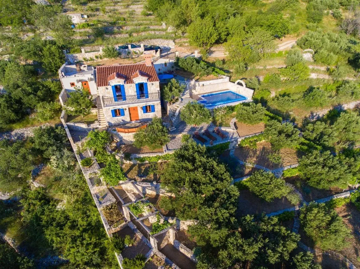 Villa Pina in Makarska, private pool Villa Pina in Makarska, private pool