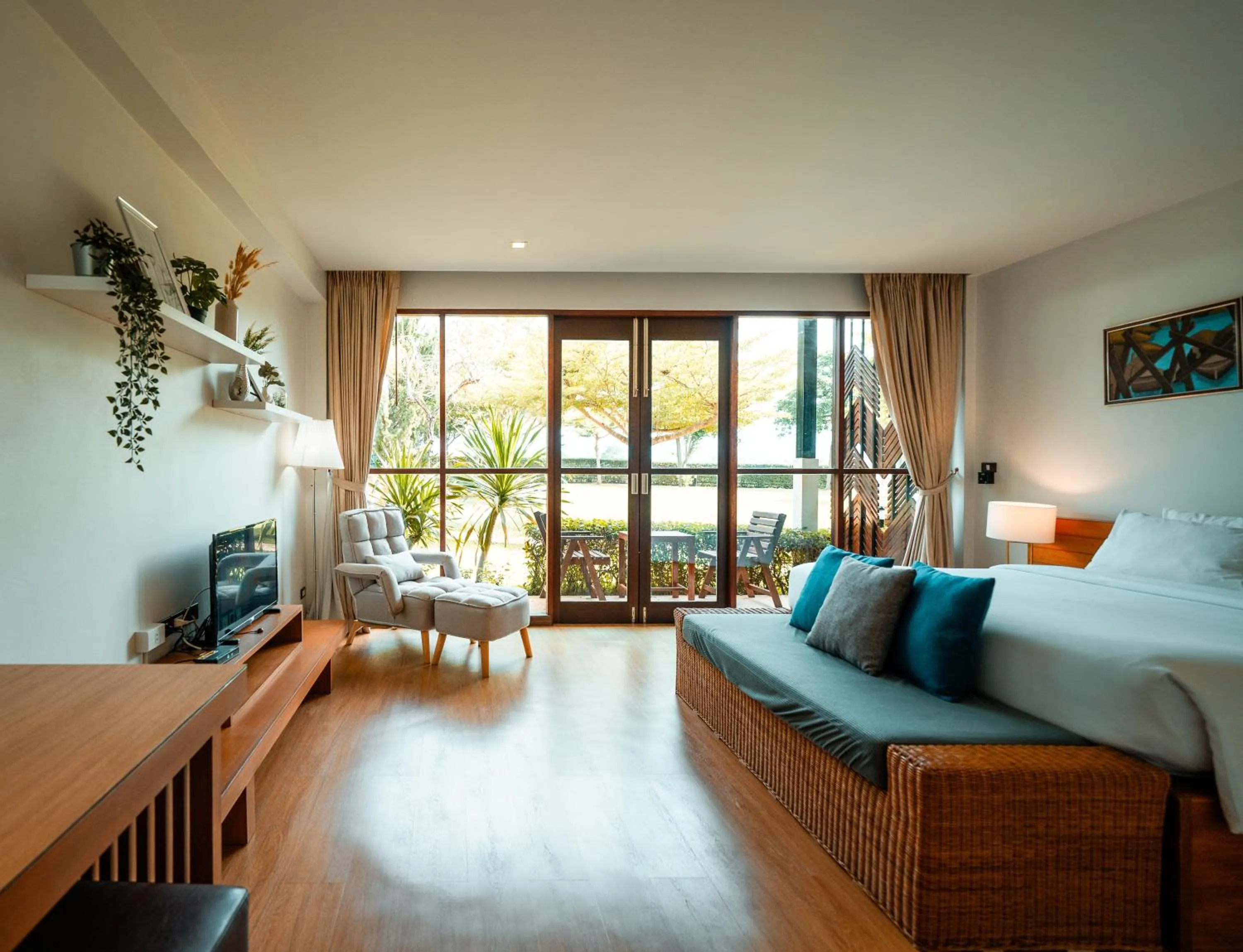 Bed in Ma Villa Khao Yai