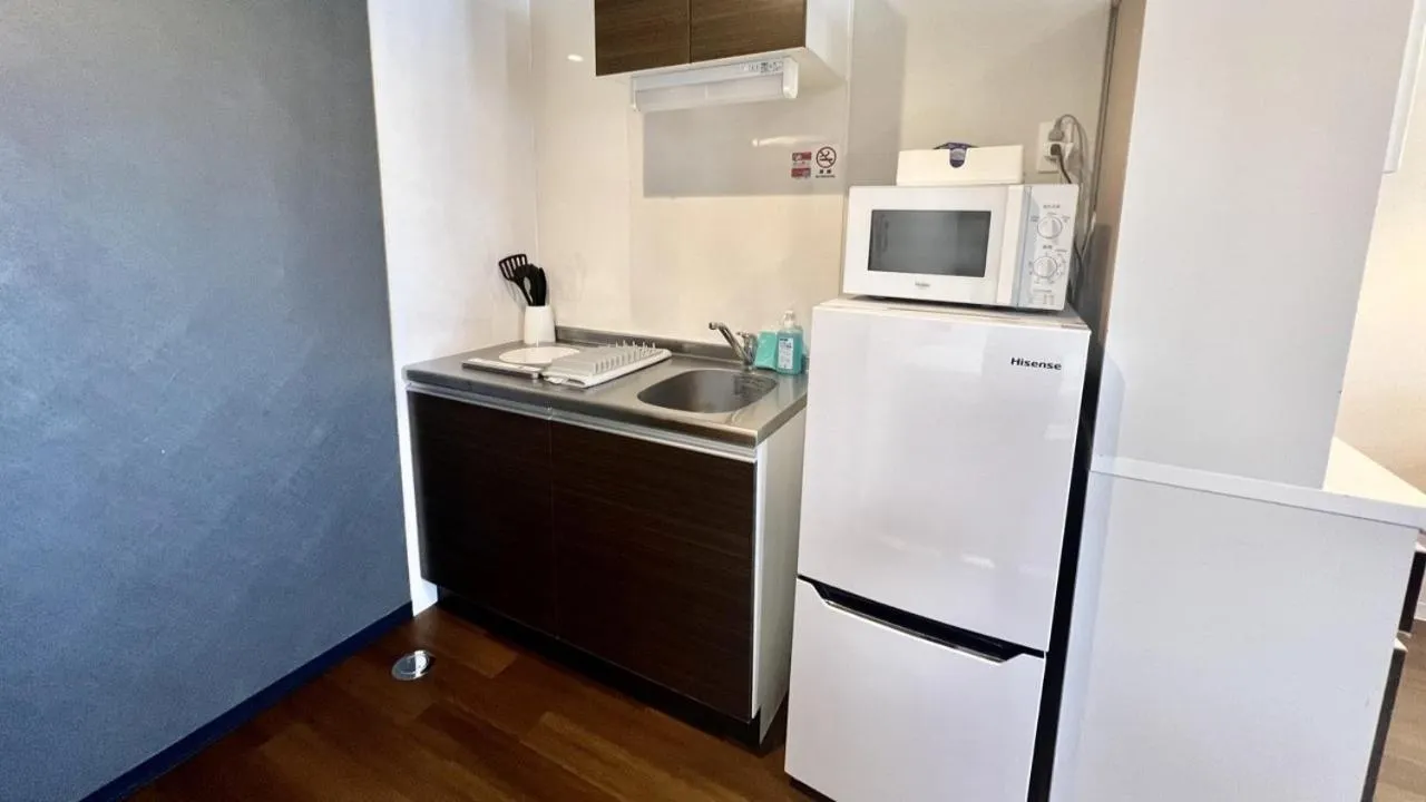 kitchen in Apartment Hotel Ecott