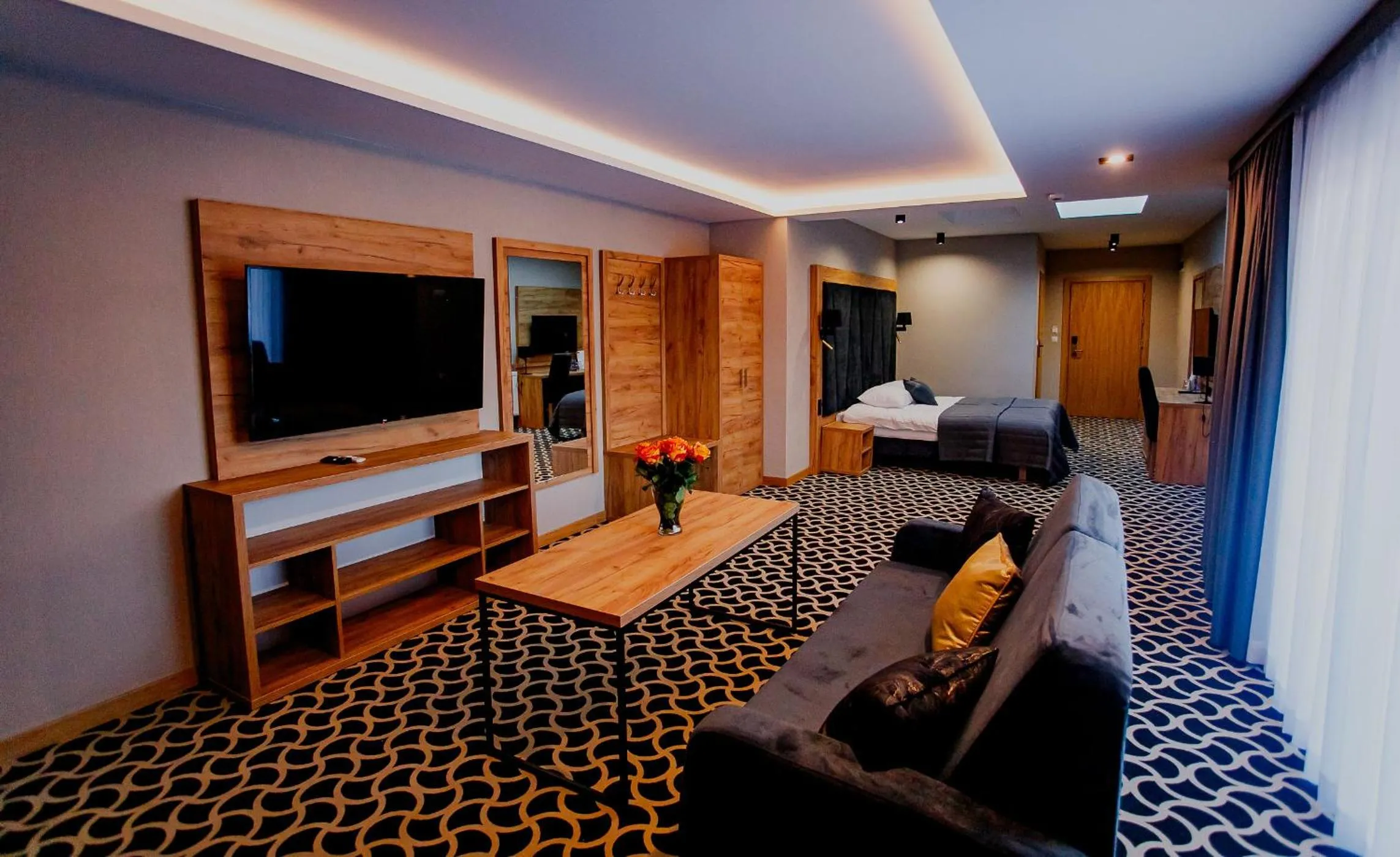 Bed in Hotel Coloseum