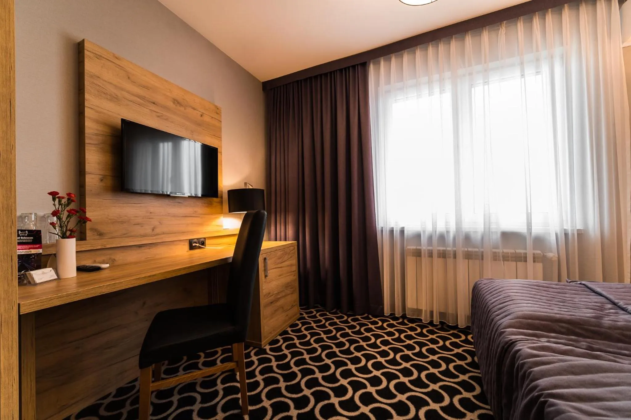 Bed in Hotel Coloseum