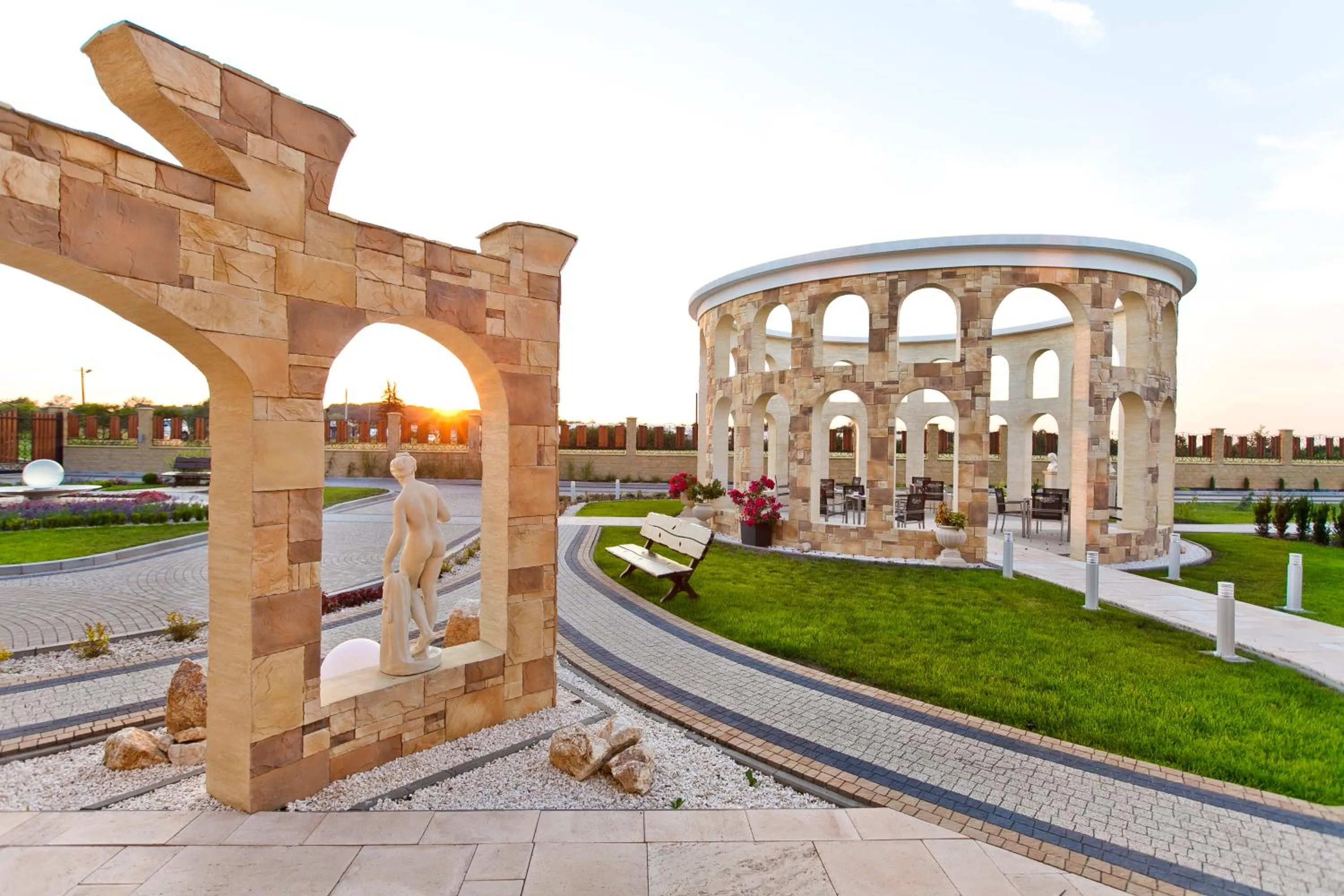 Garden in Hotel Coloseum