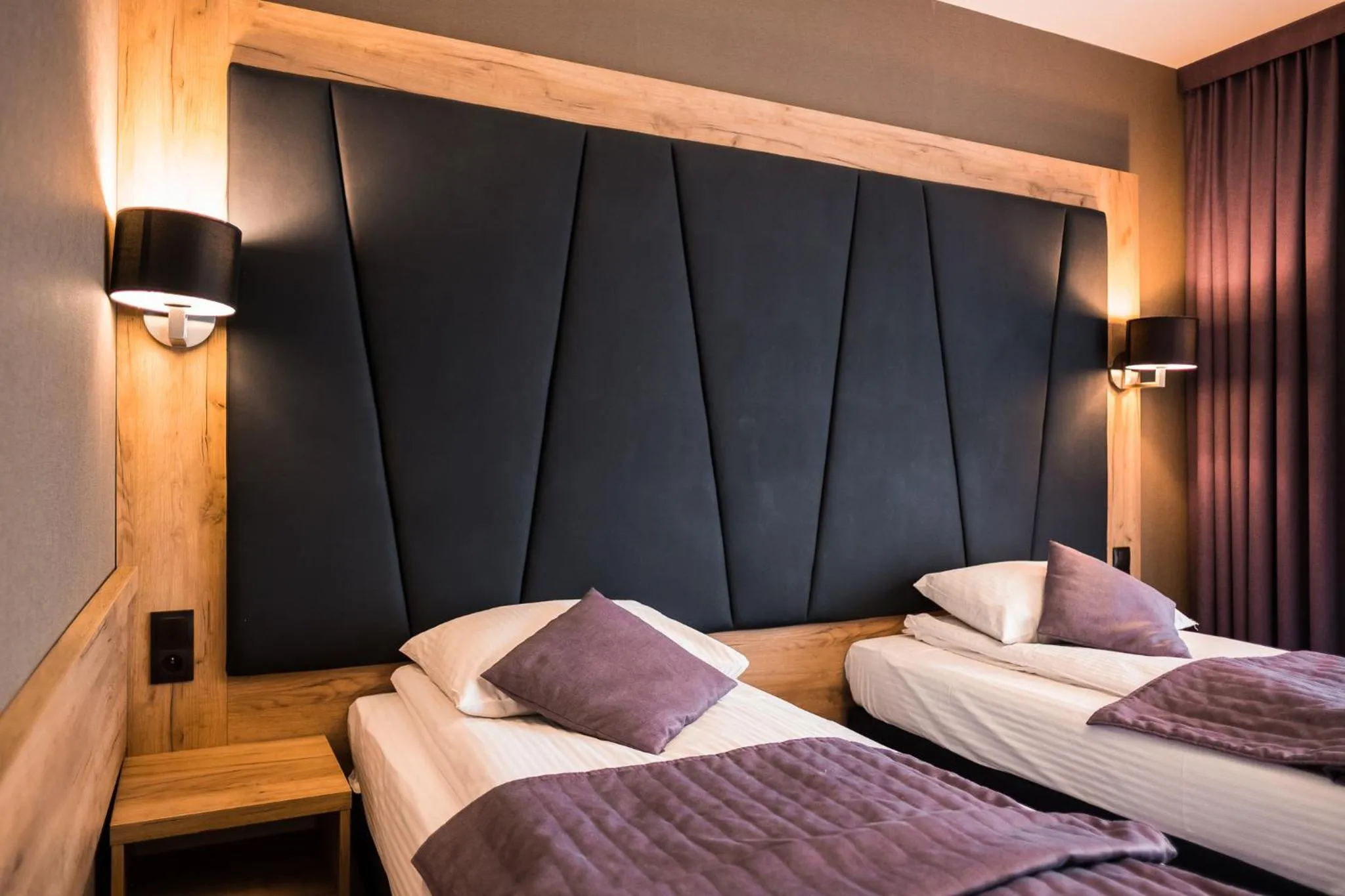 Bed in Hotel Coloseum