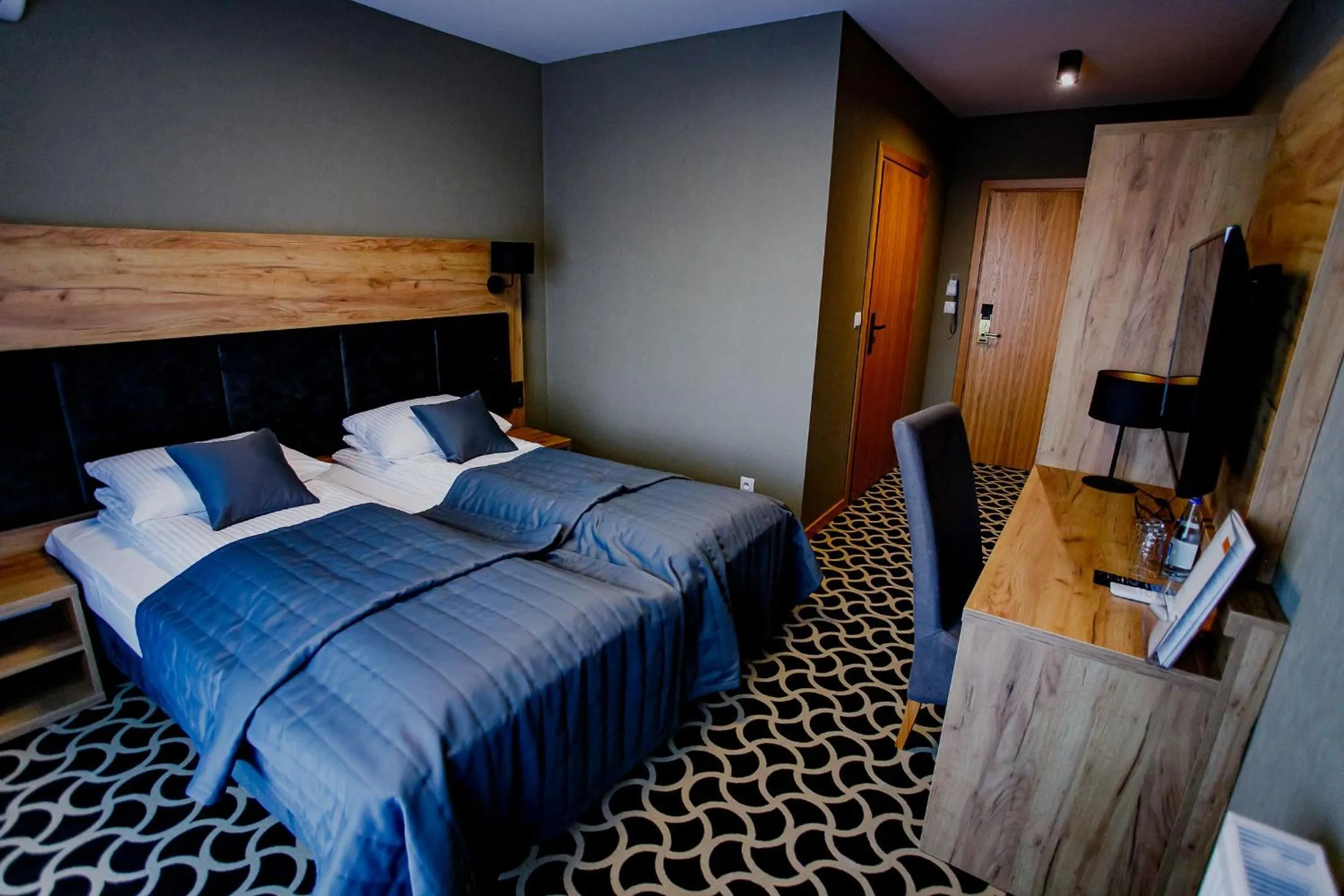 Bed in Hotel Coloseum