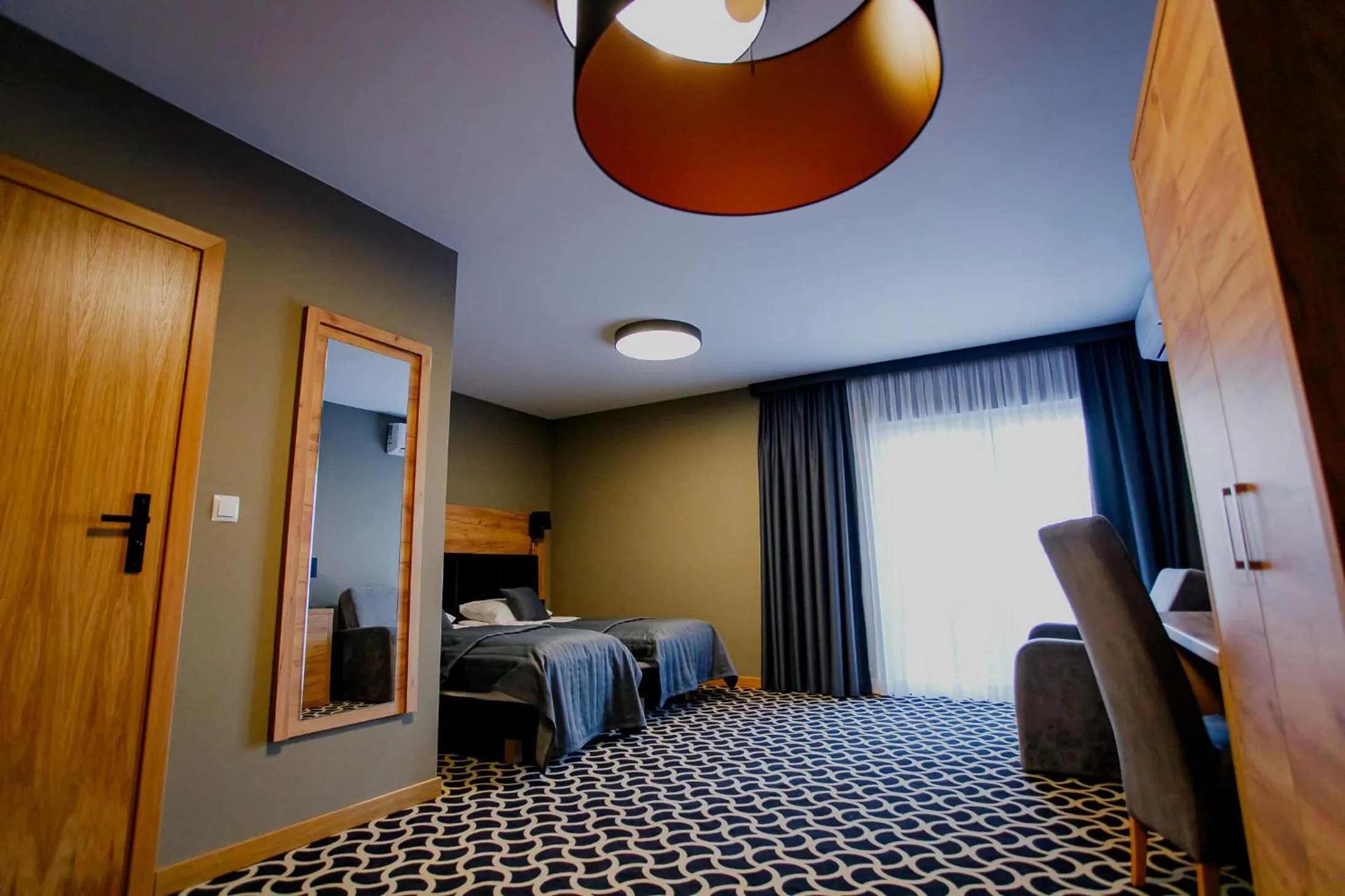 Bed in Hotel Coloseum