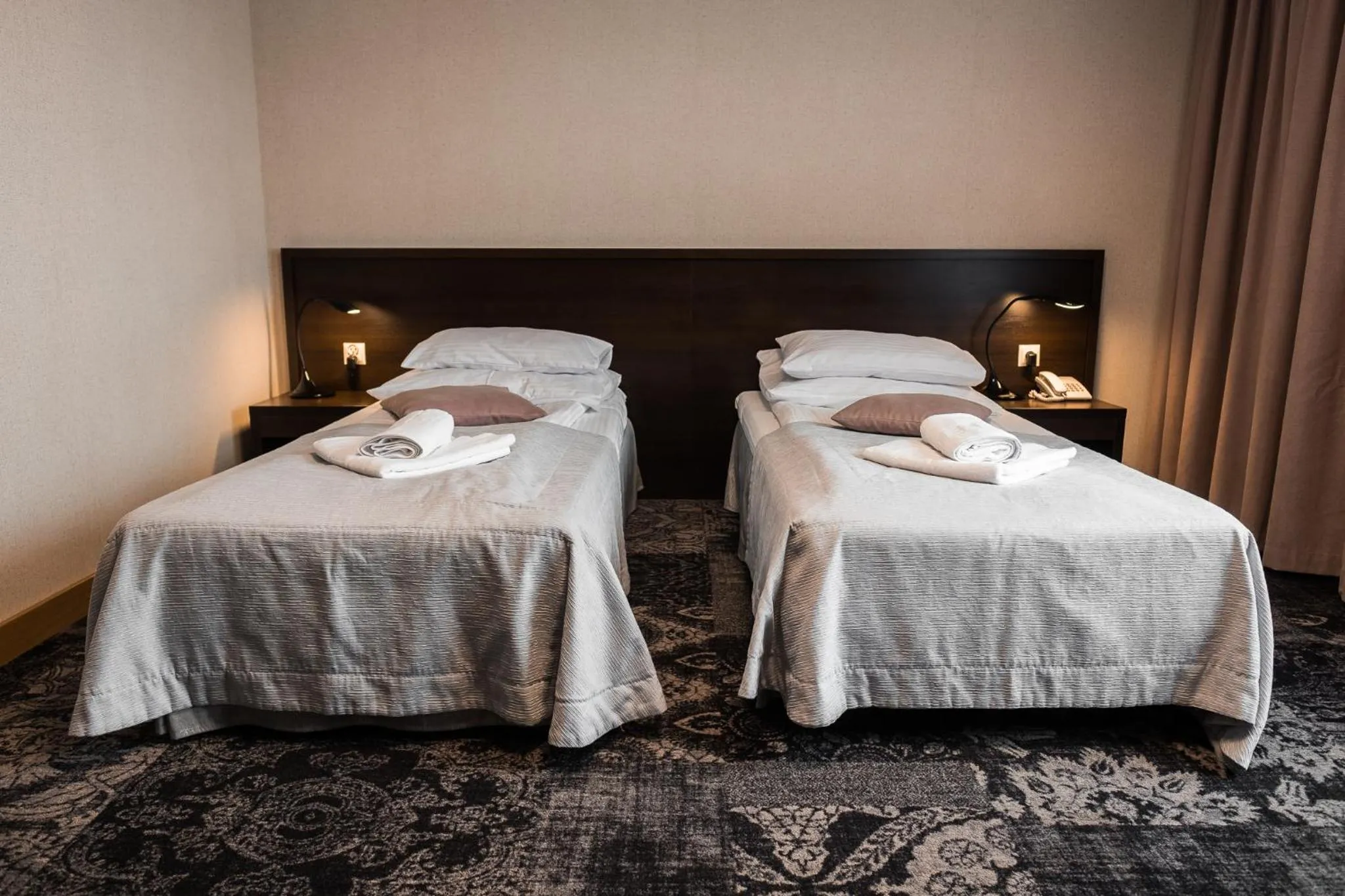 Bed in Hotel Coloseum