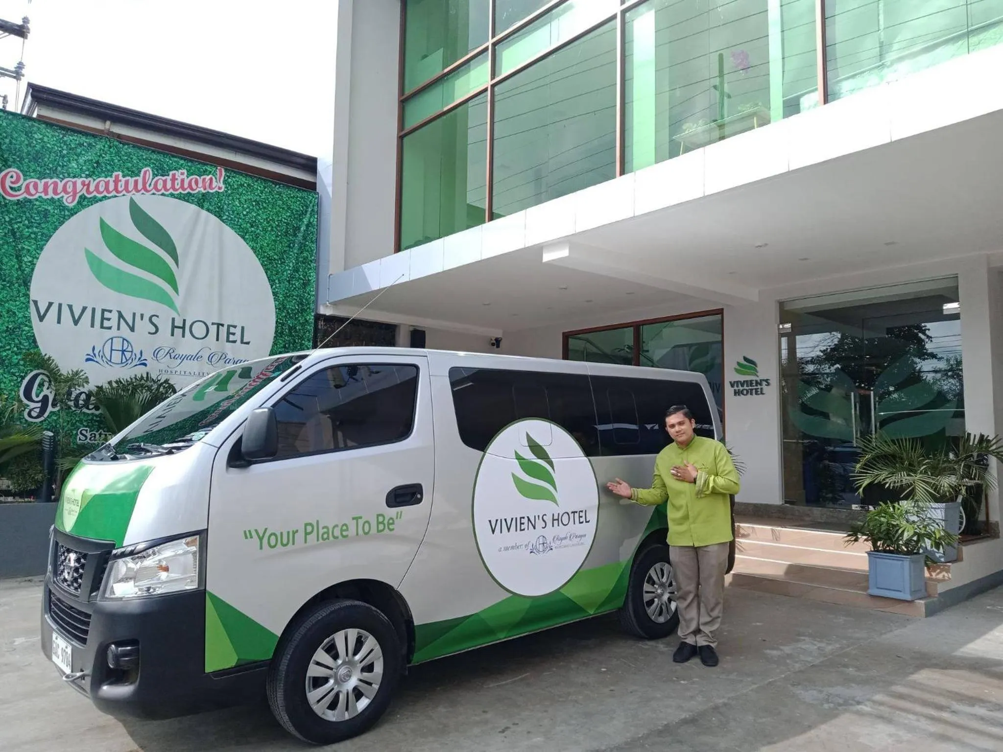 Property building in Vivien's Hotel