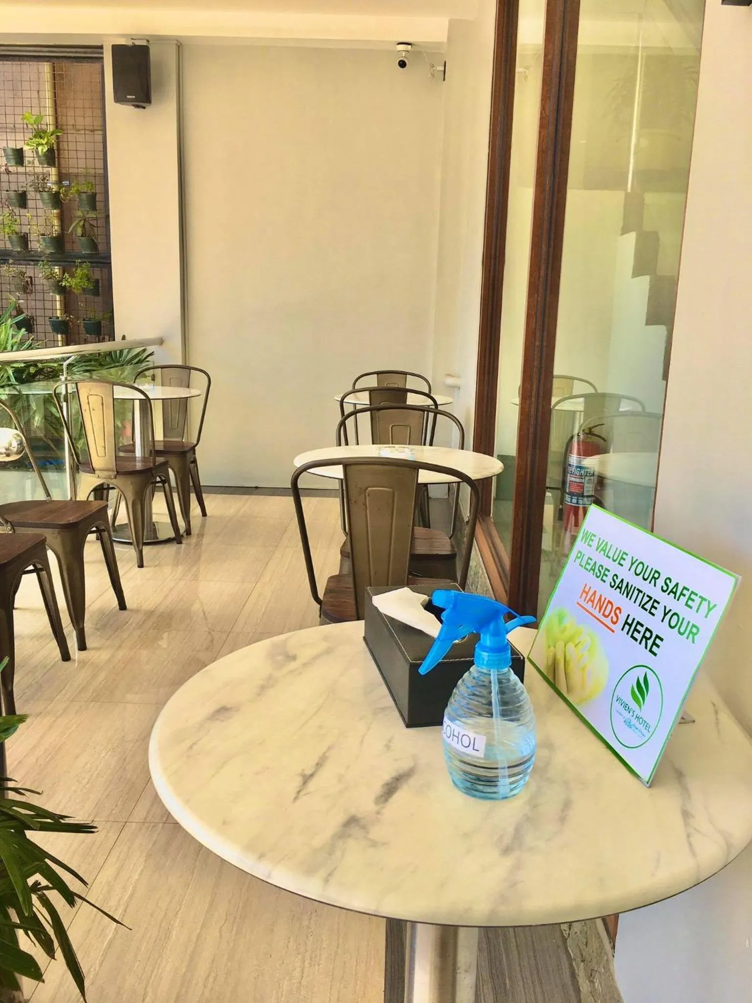 Property building in Vivien's Hotel