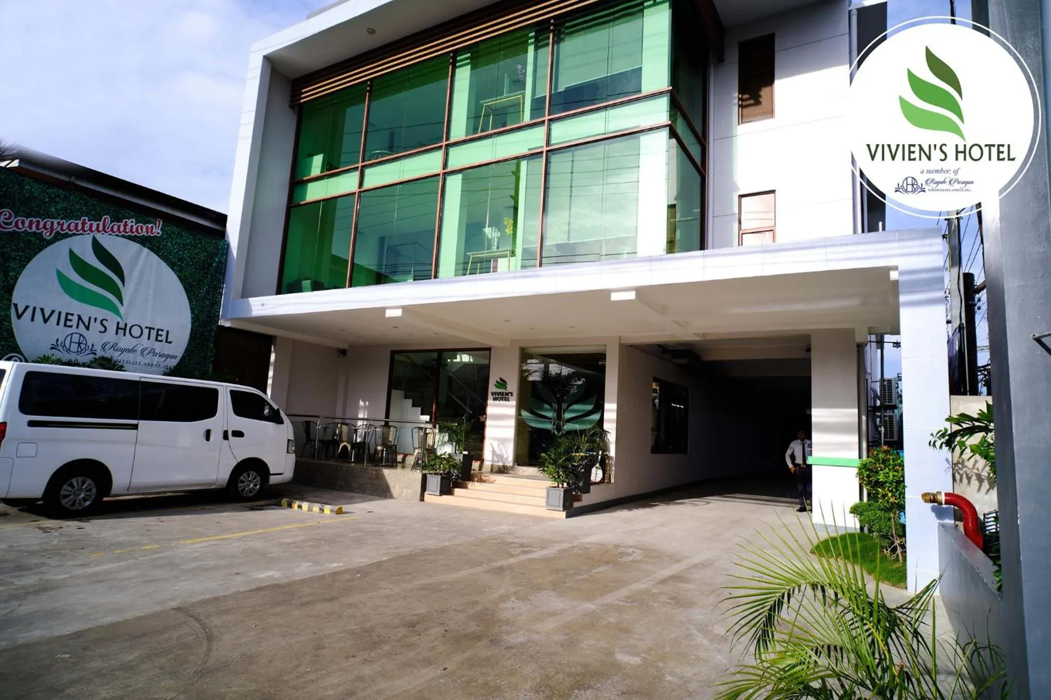 Property building in Vivien's Hotel