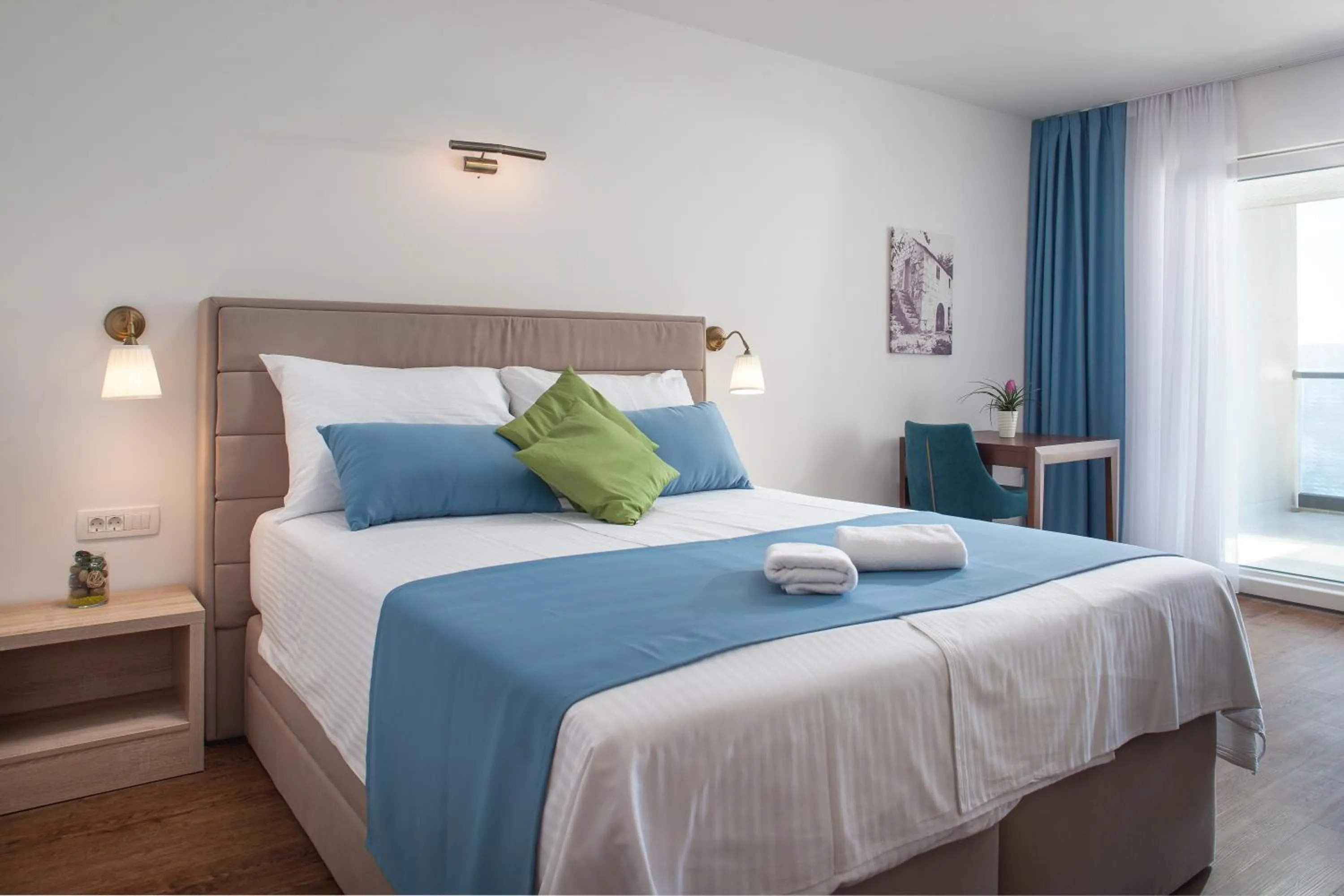 Bed in Villa Cascada