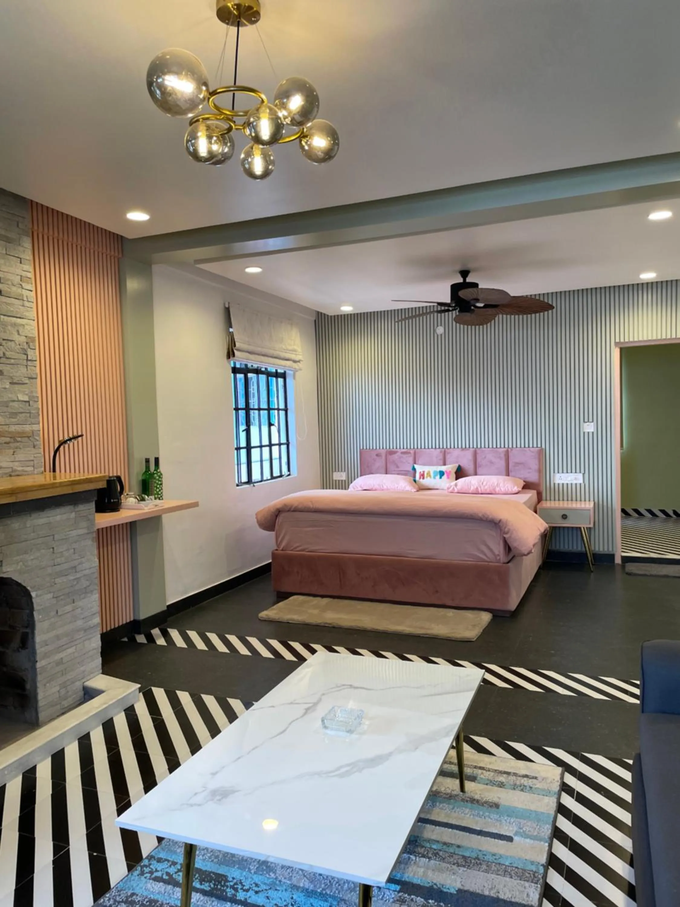 Bed in THE GINGKO EYRIE