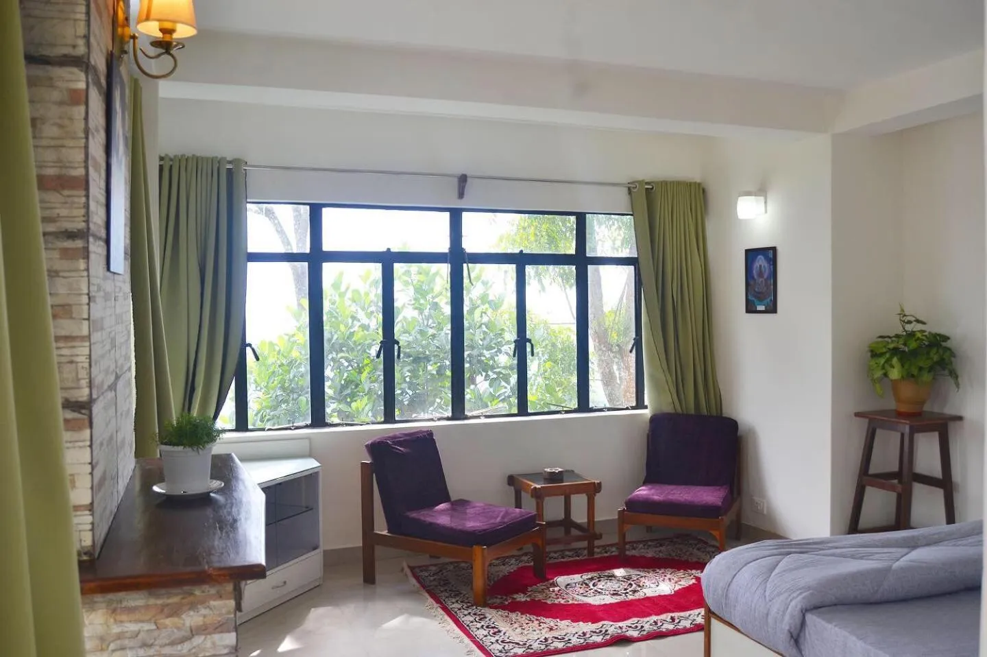 Living room in THE GINGKO EYRIE