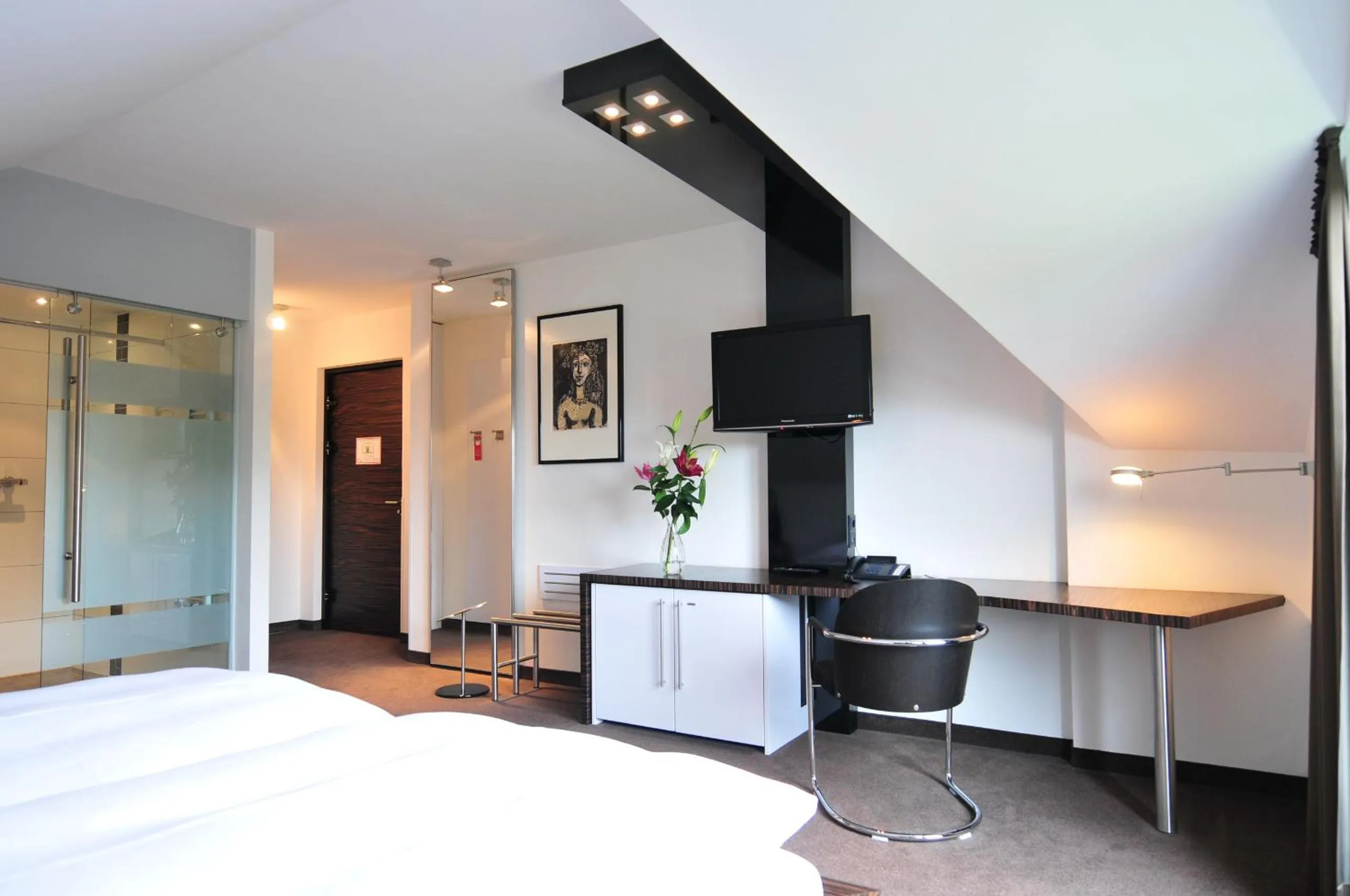 Bed in Hotel im Wigbold