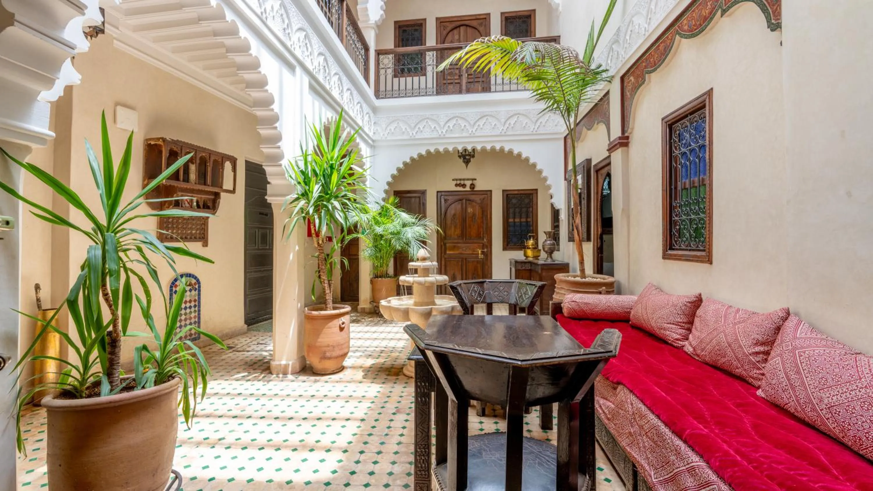 Garden in Riad Ghali Hotel & SPA