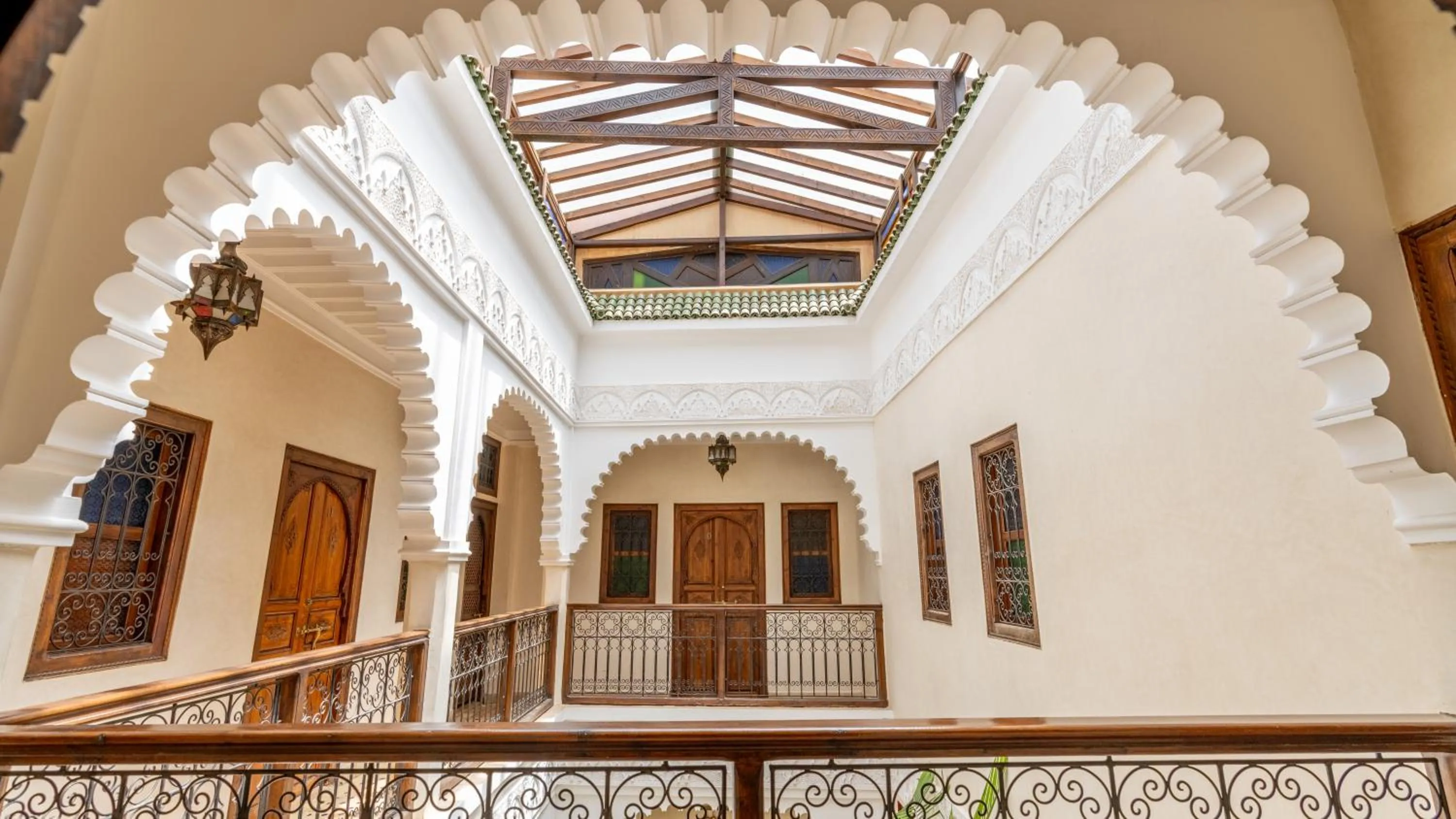 Patio in Riad Ghali Hotel & SPA