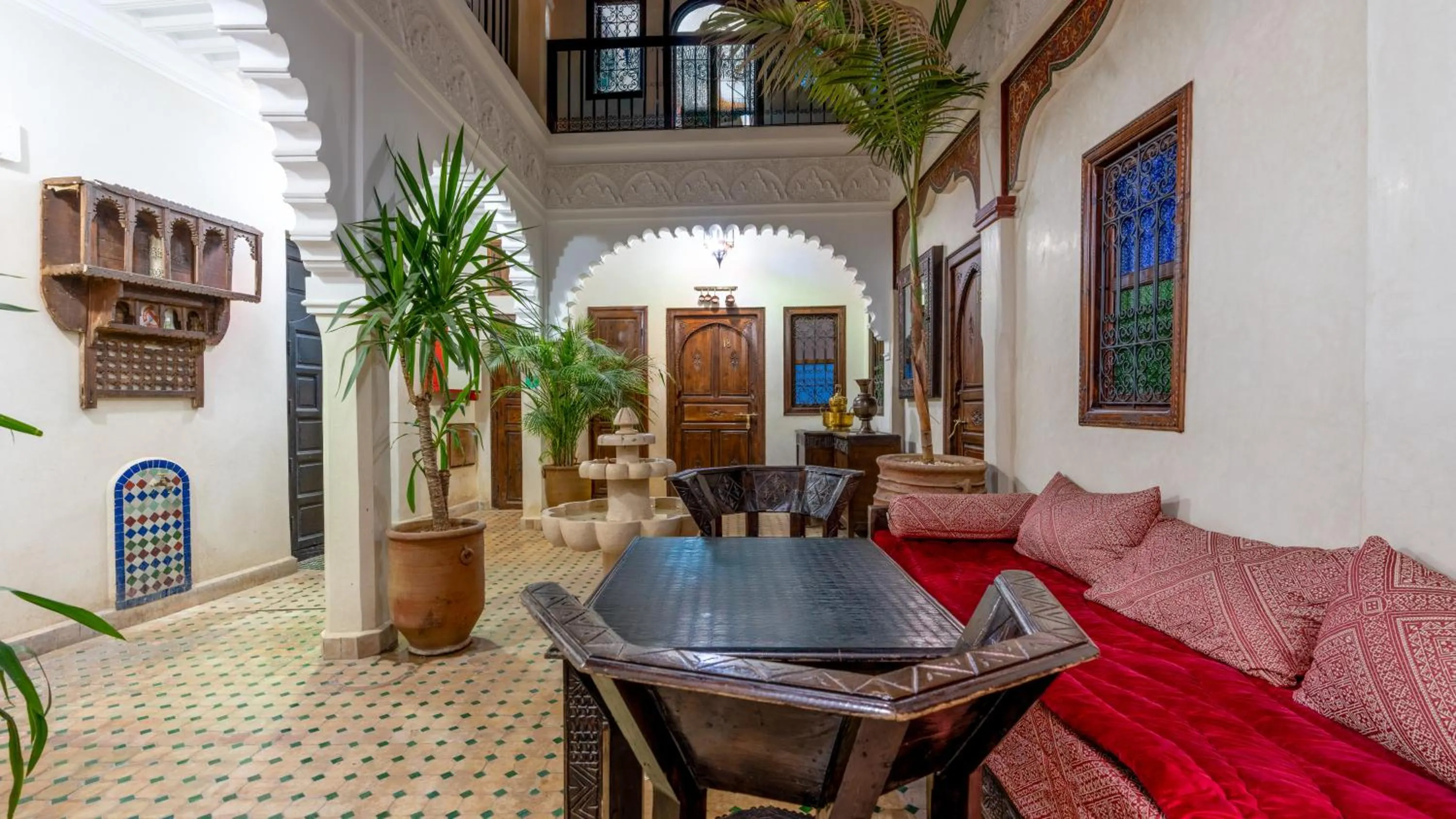 Patio in Riad Ghali Hotel & SPA