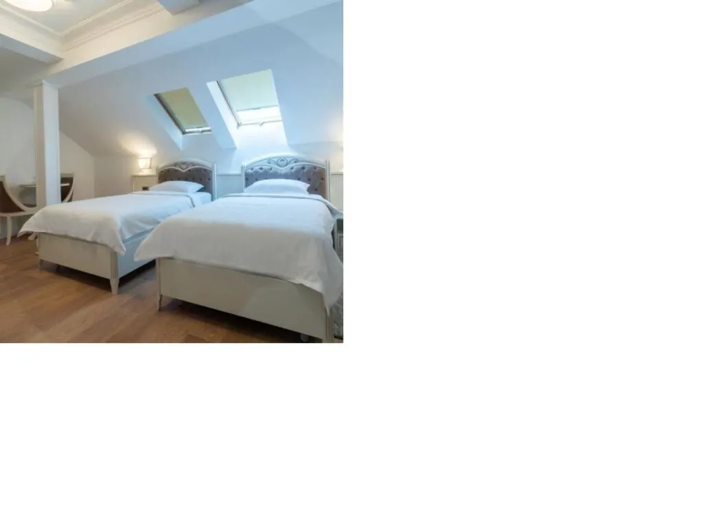 Bed in Hotel Gabriela