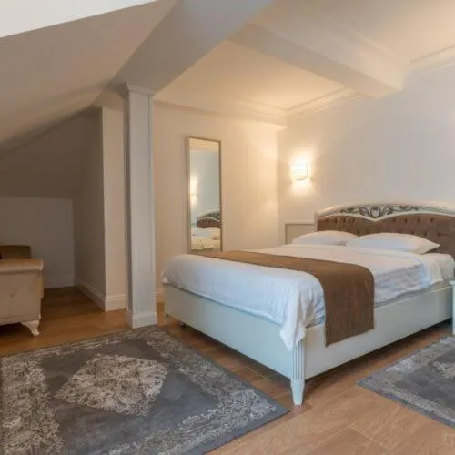 Bed in Hotel Gabriela