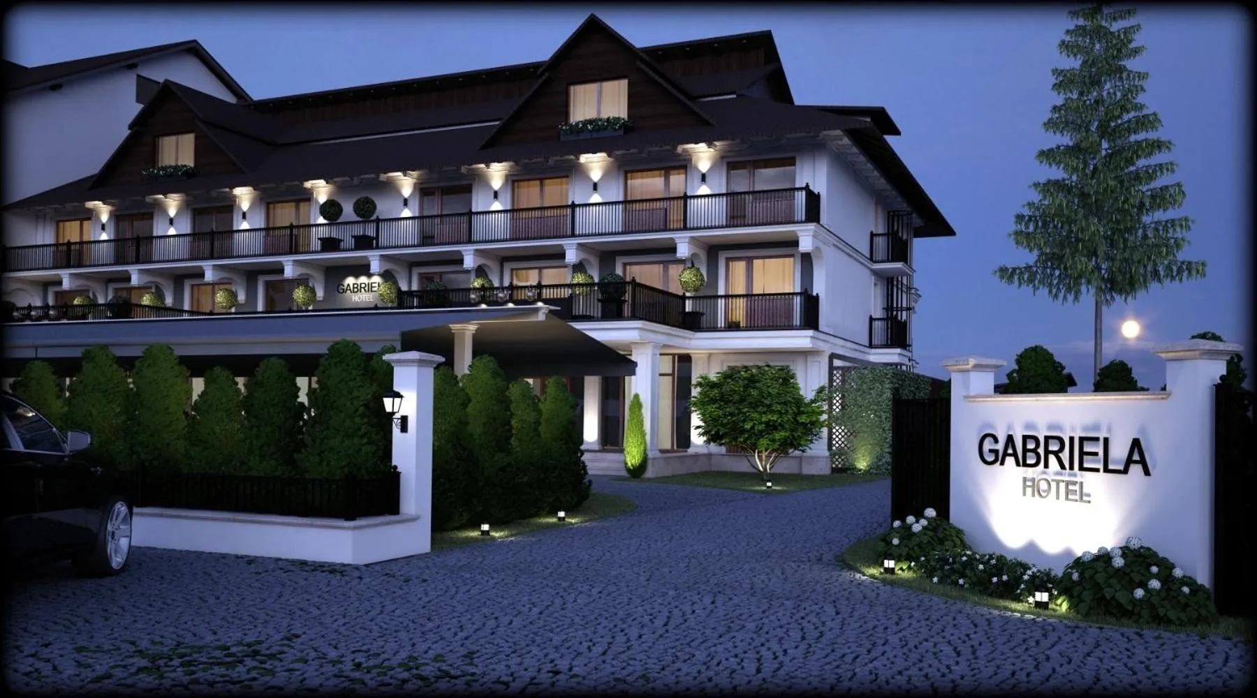 Facade/entrance in Hotel Gabriela