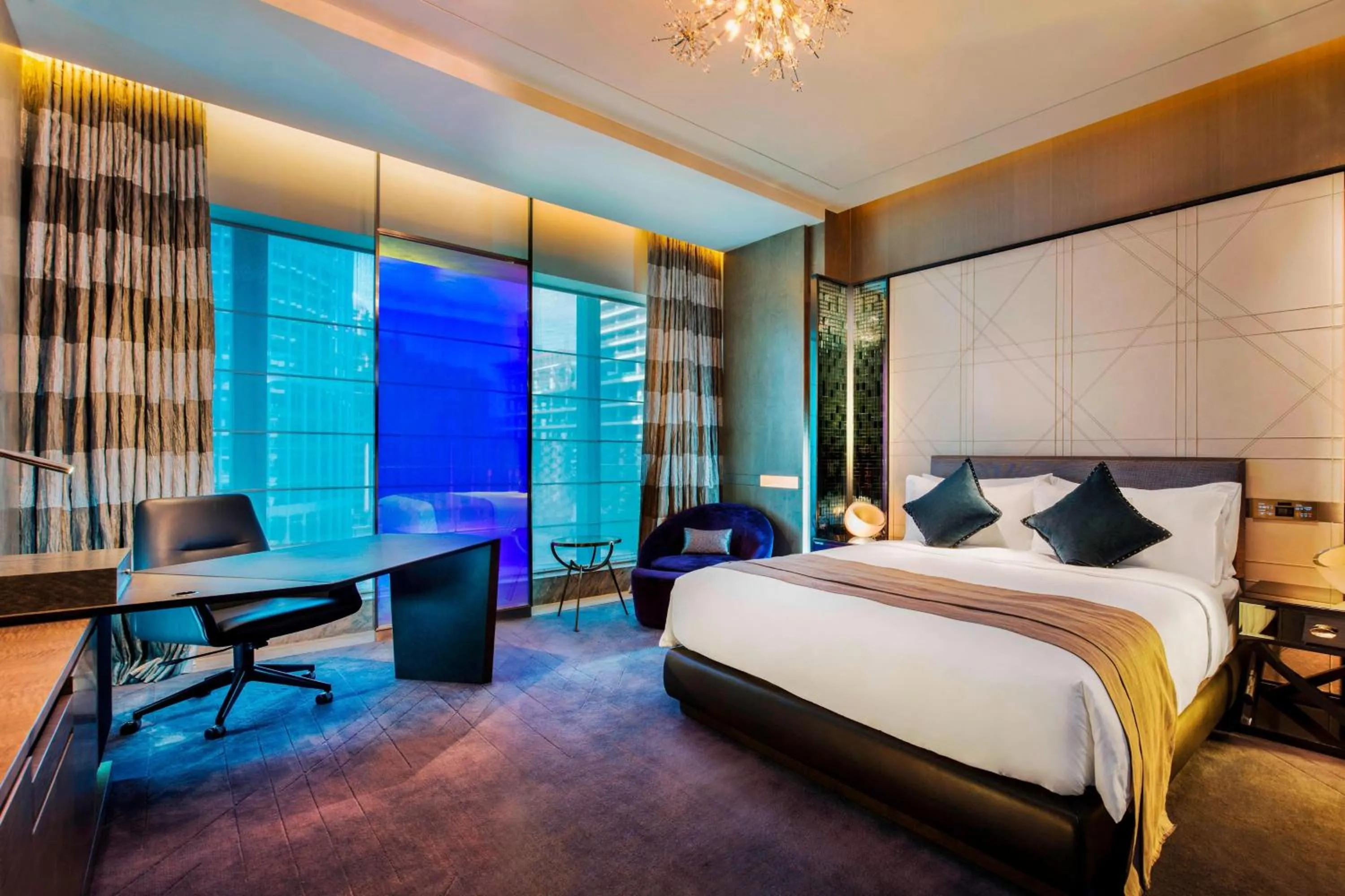 Photo of the whole room, Bed in W Guangzhou