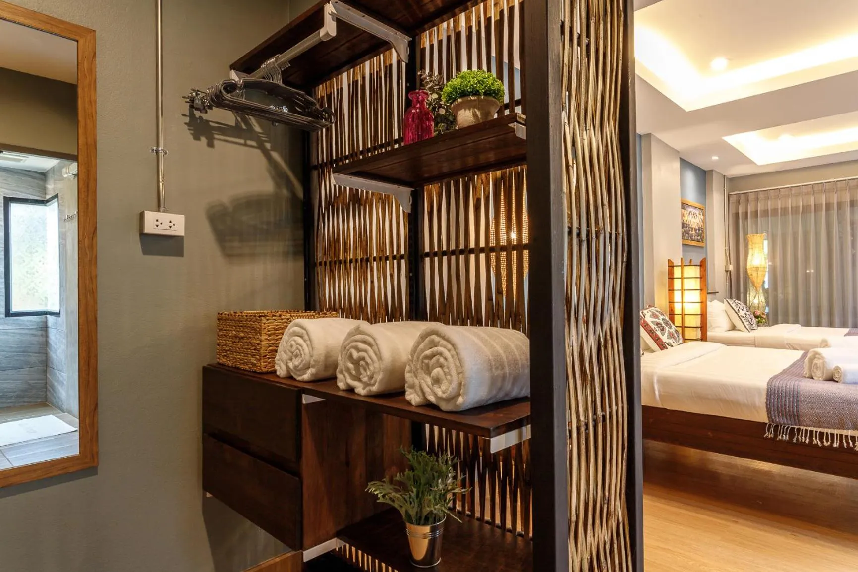 Bathroom, Bed in Hostel One Art and Gallery