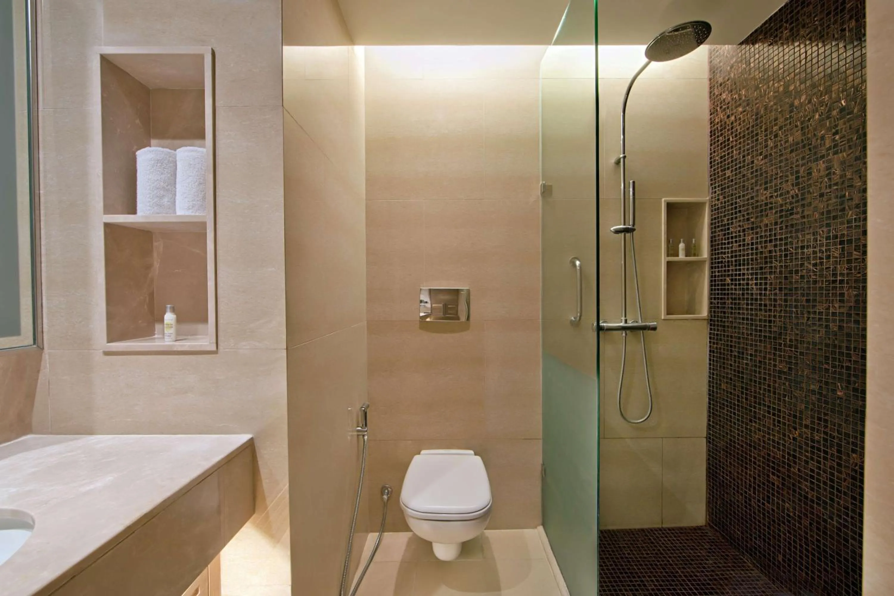 Toilet in DoubleTree Suites by Hilton Bengaluru Outer Ring Road