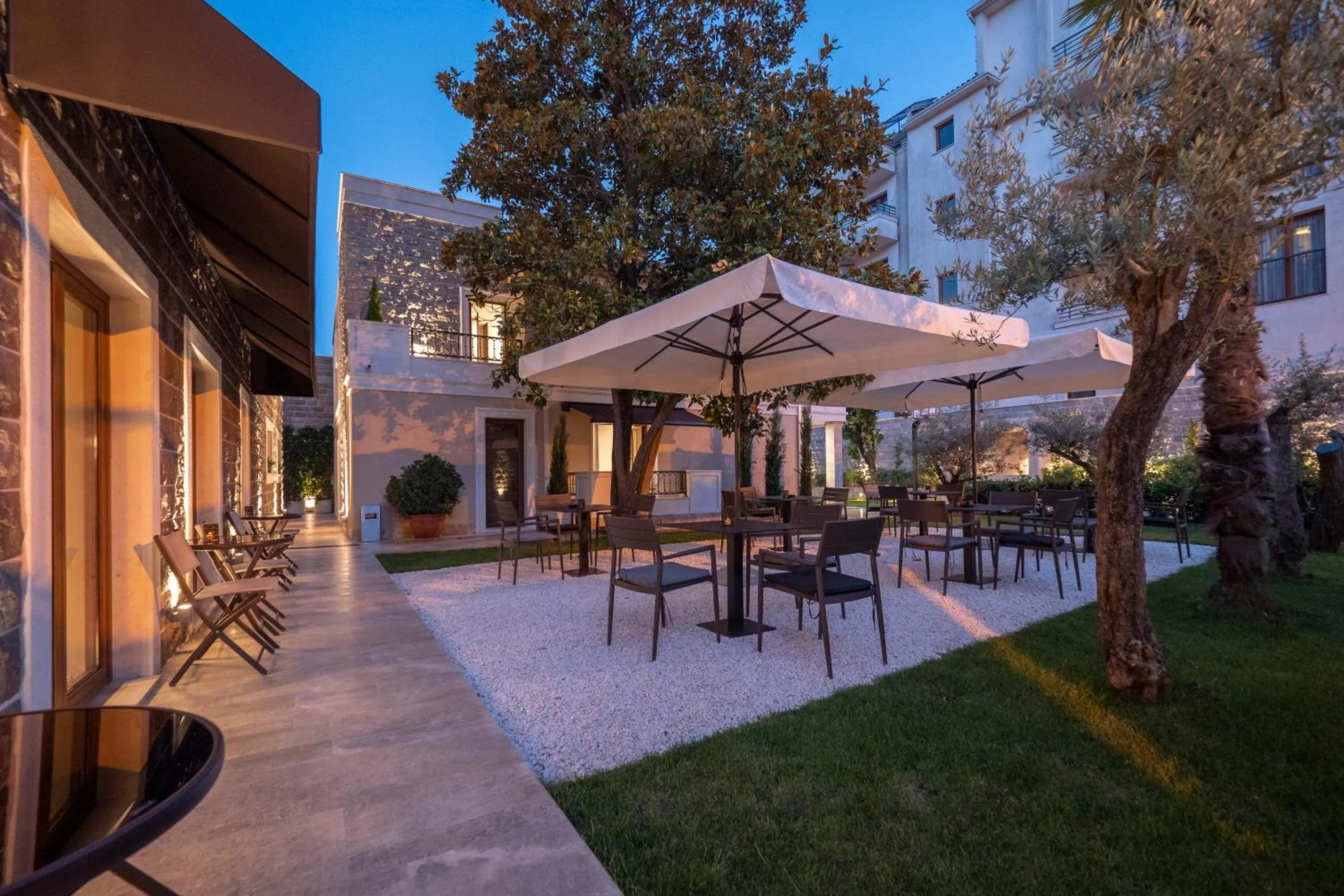 Garden view in Hotel Vela