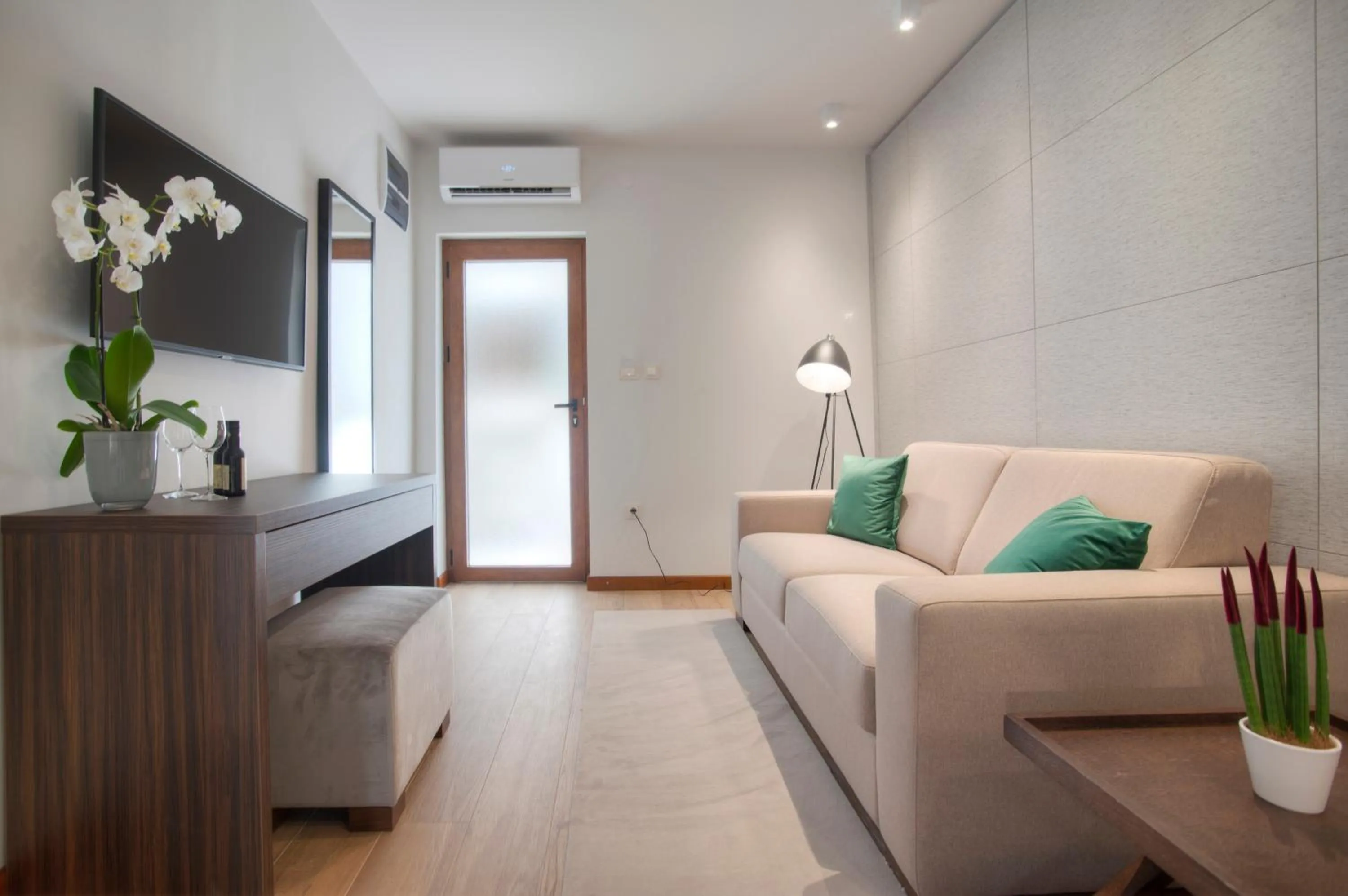 Seating area in Hotel Vela