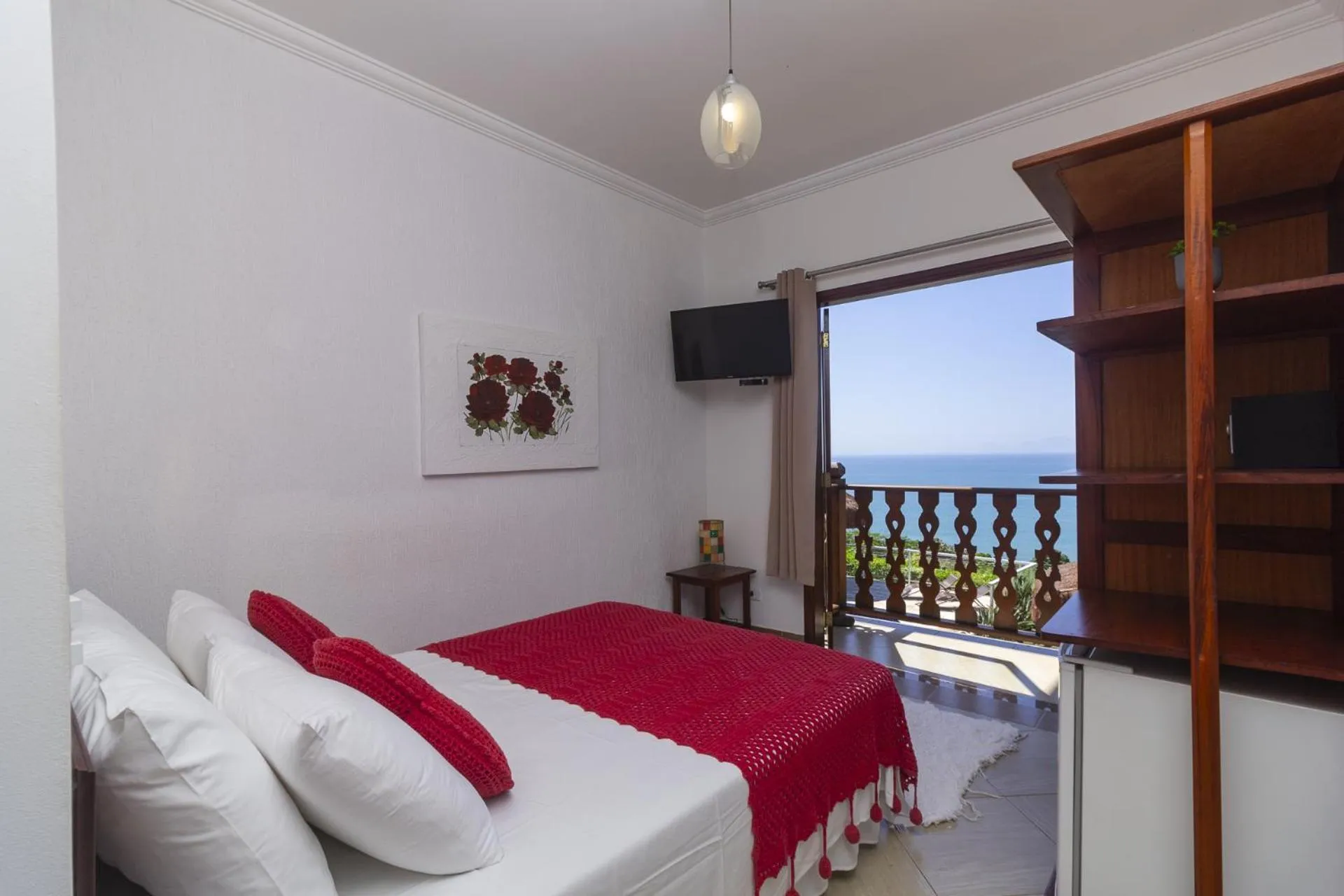 Photo of the whole room, Bed in Pousada Recanto de Paraty