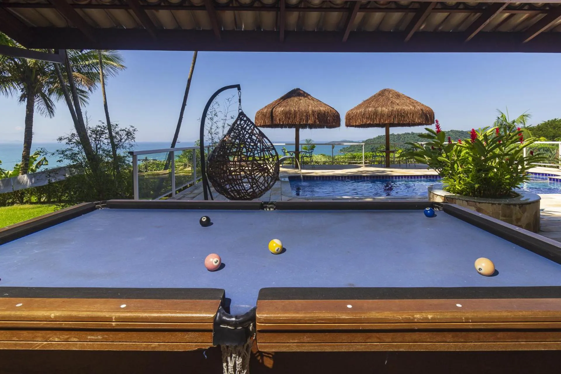 Billiard in Pousada Recanto de Paraty