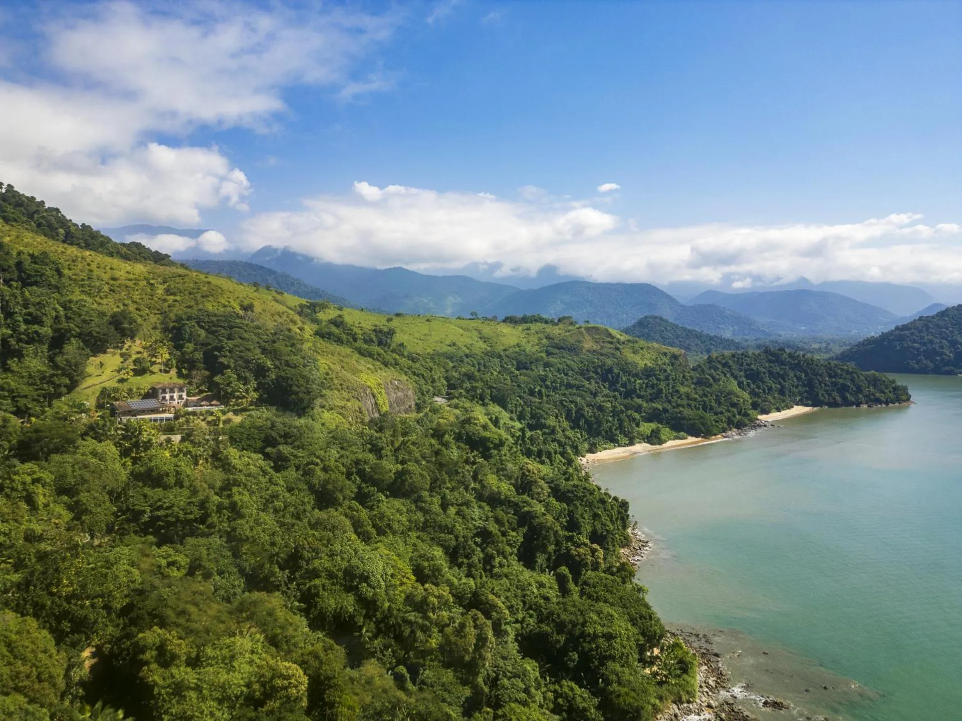 Bird's eye view in Pousada Recanto de Paraty
