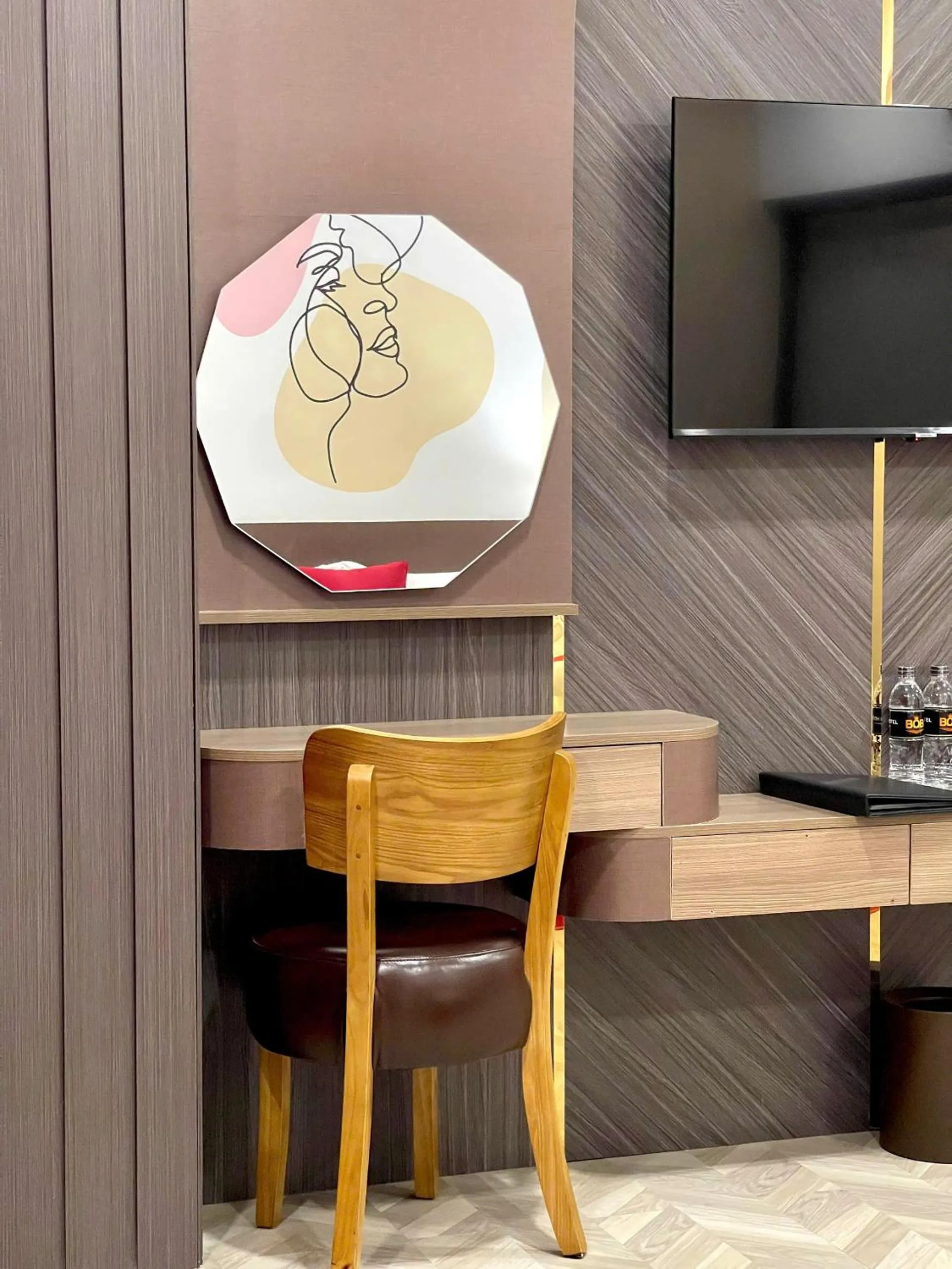 Bedroom in B.O.B Hotel