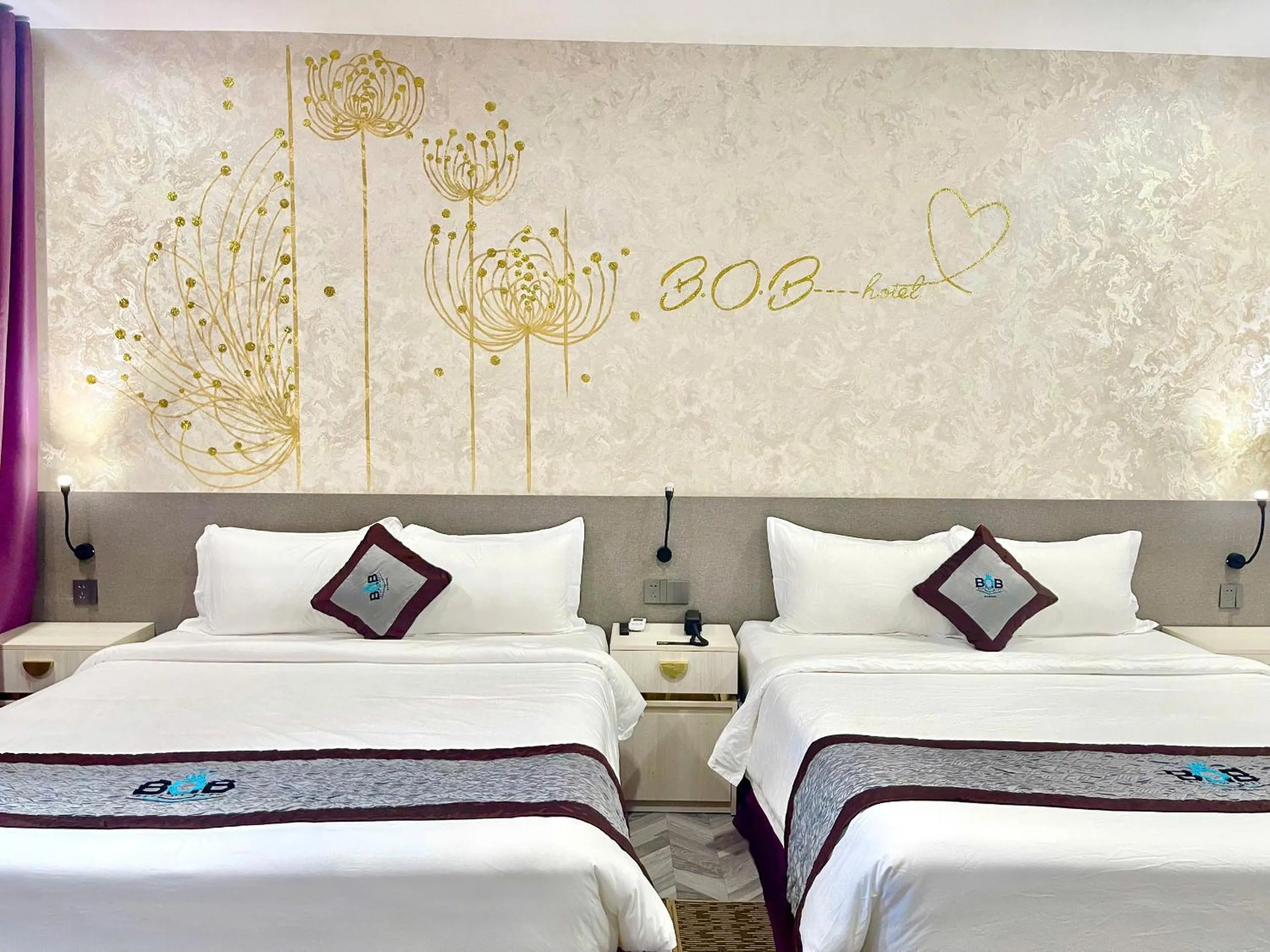 Bedroom, Bed in B.O.B Hotel