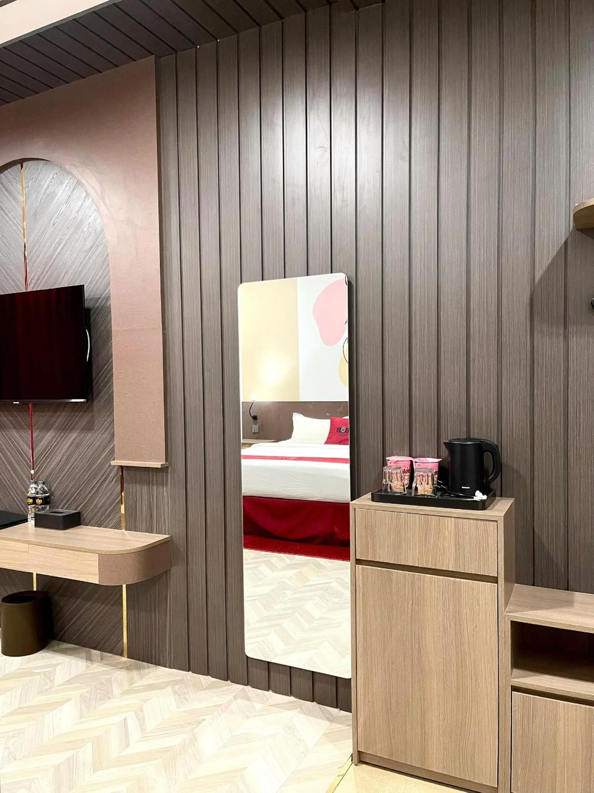 Bedroom in B.O.B Hotel