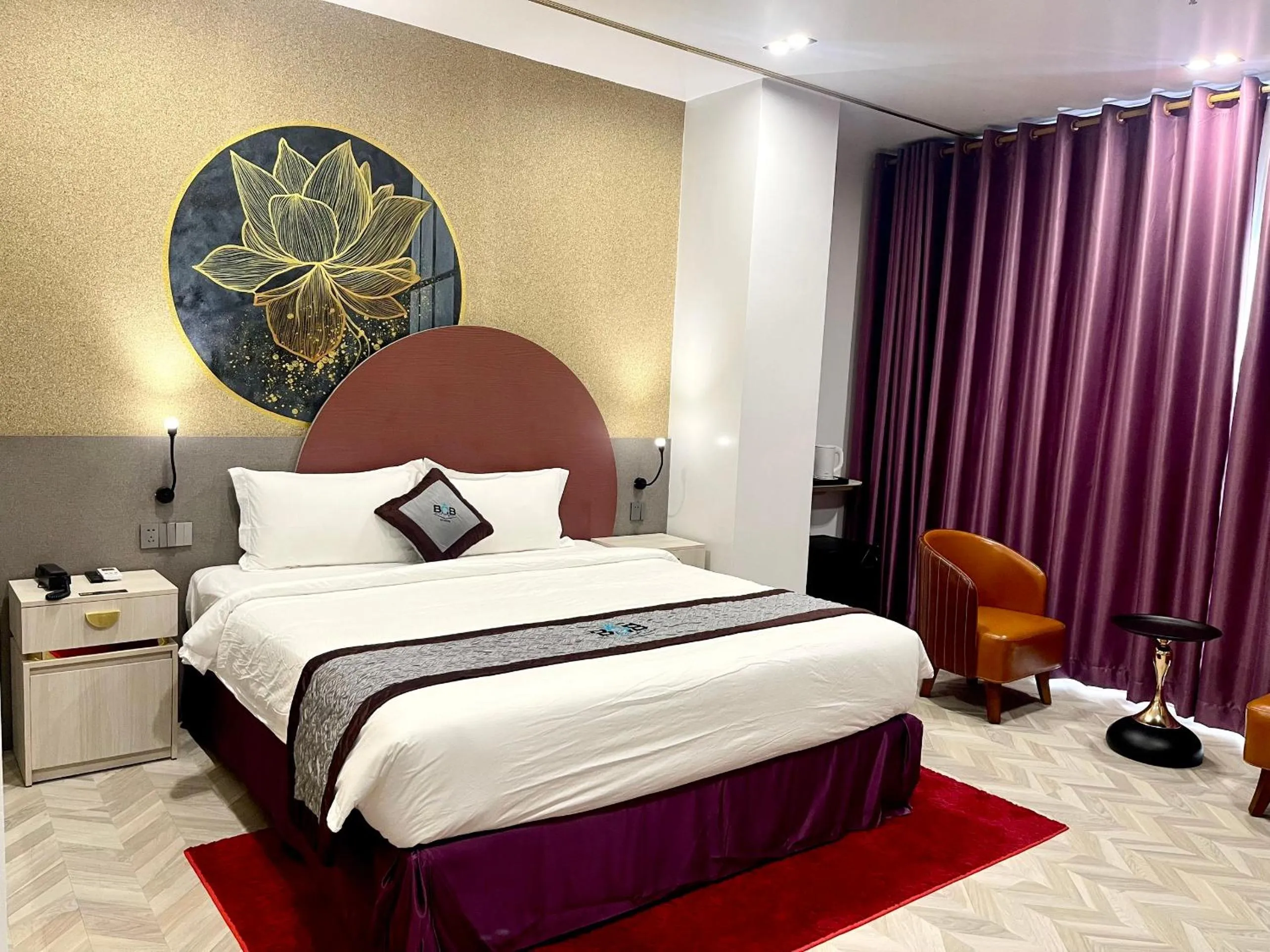 Bedroom, Bed in B.O.B Hotel