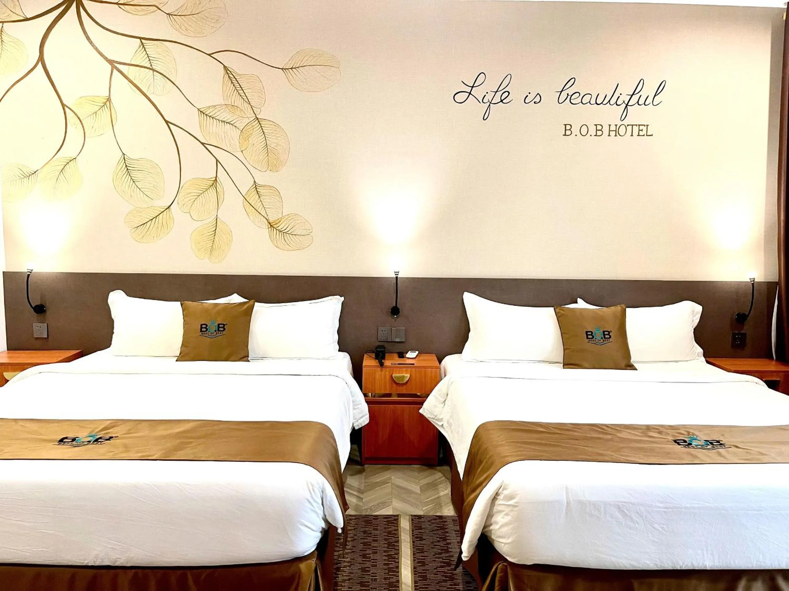 Bedroom, Bed in B.O.B Hotel