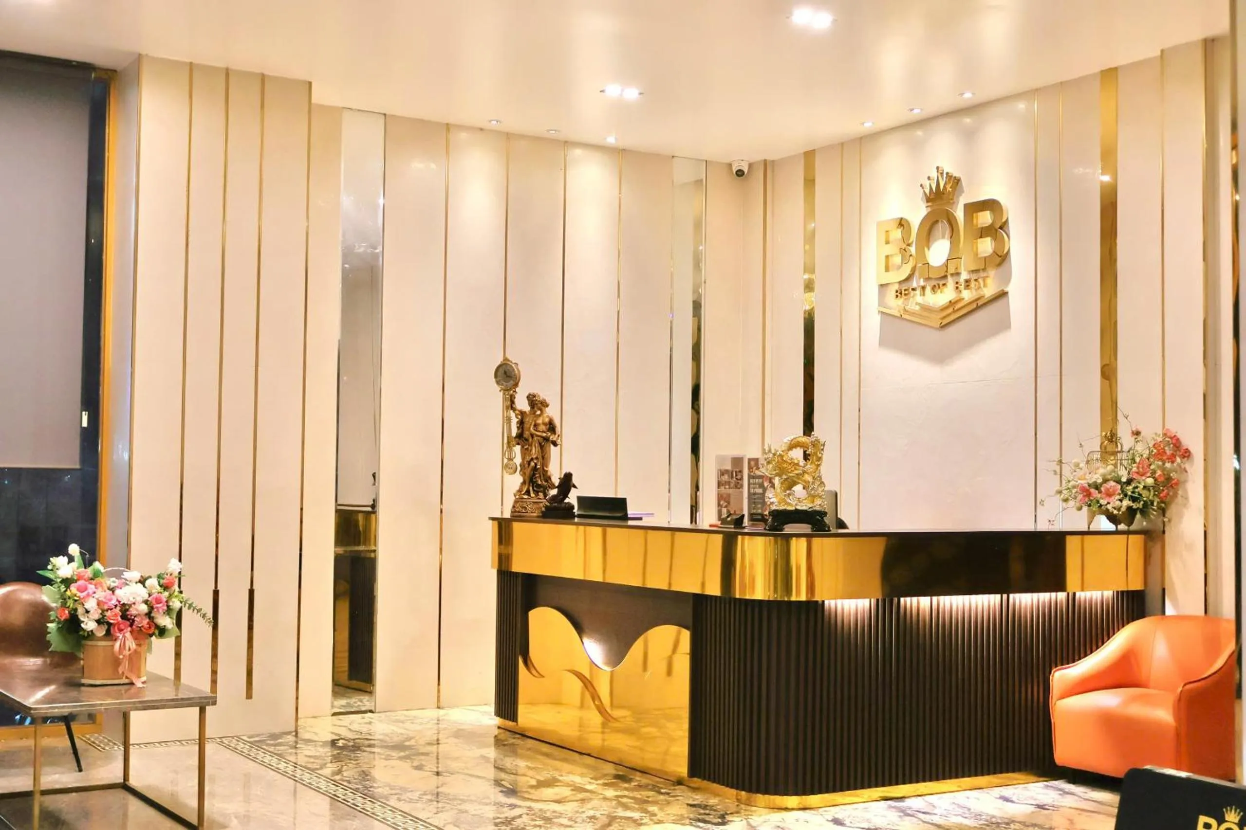 Lobby or reception in B.O.B Hotel