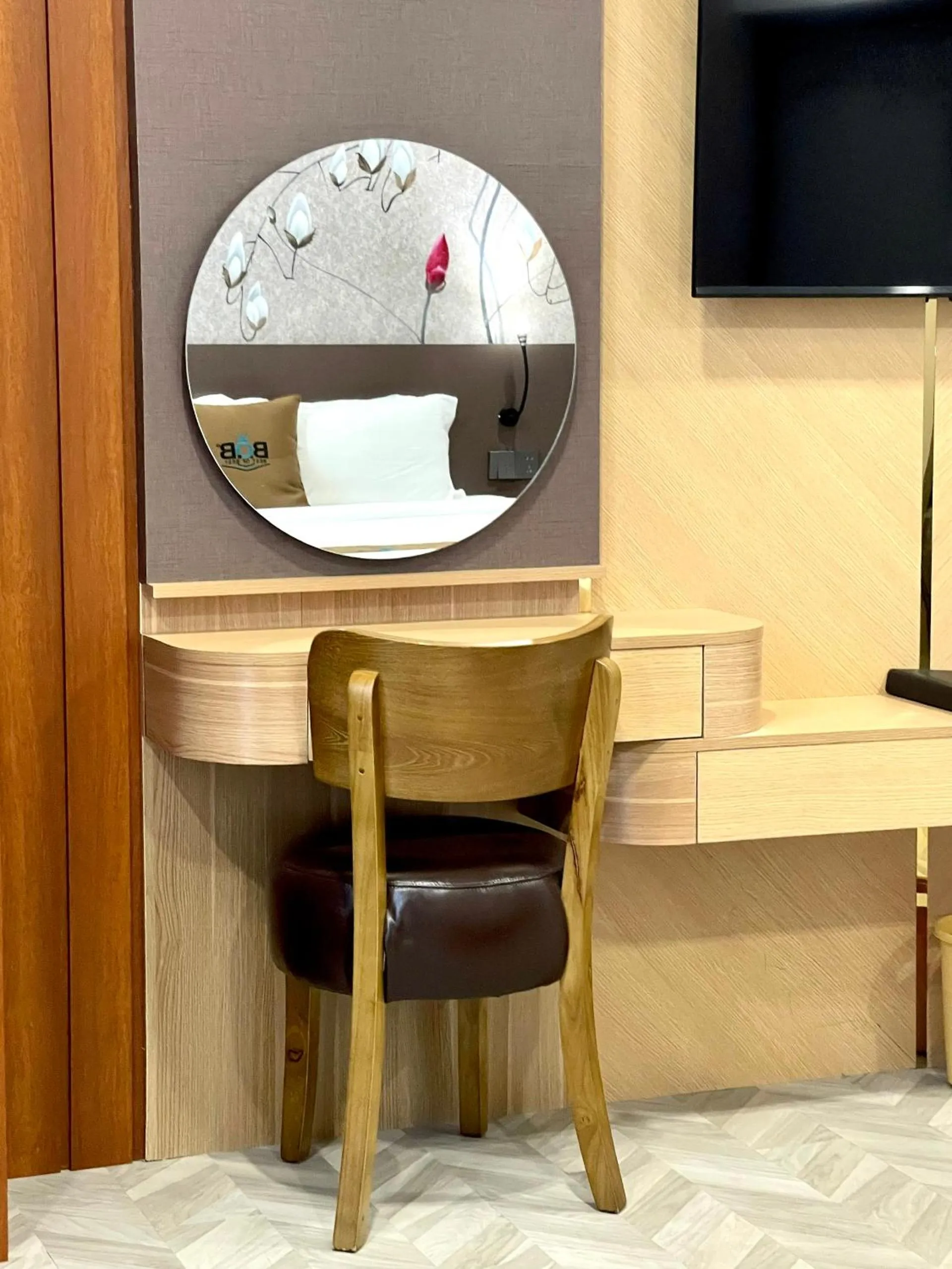 Bedroom in B.O.B Hotel