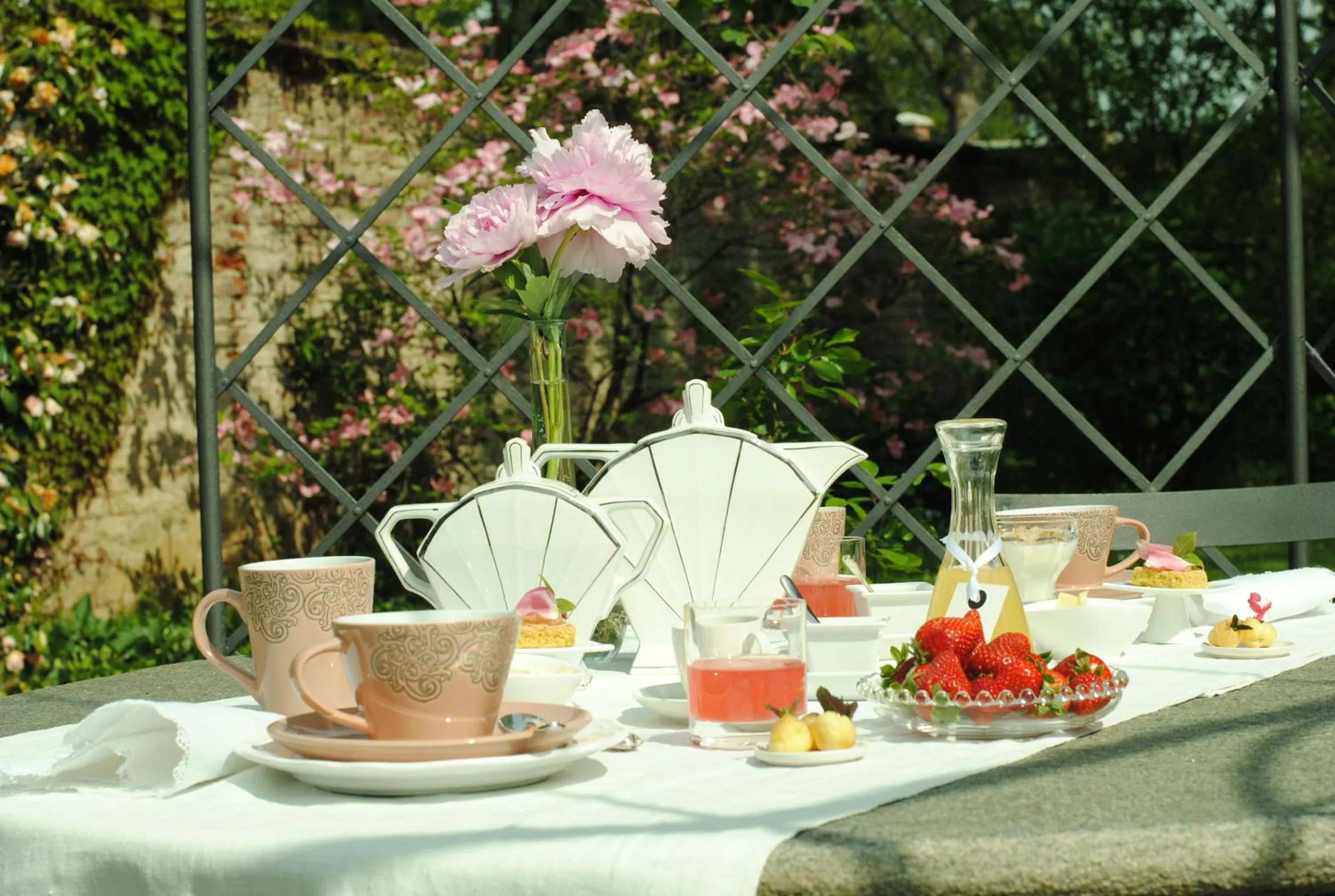 Breakfast in Villa La Maggiorana