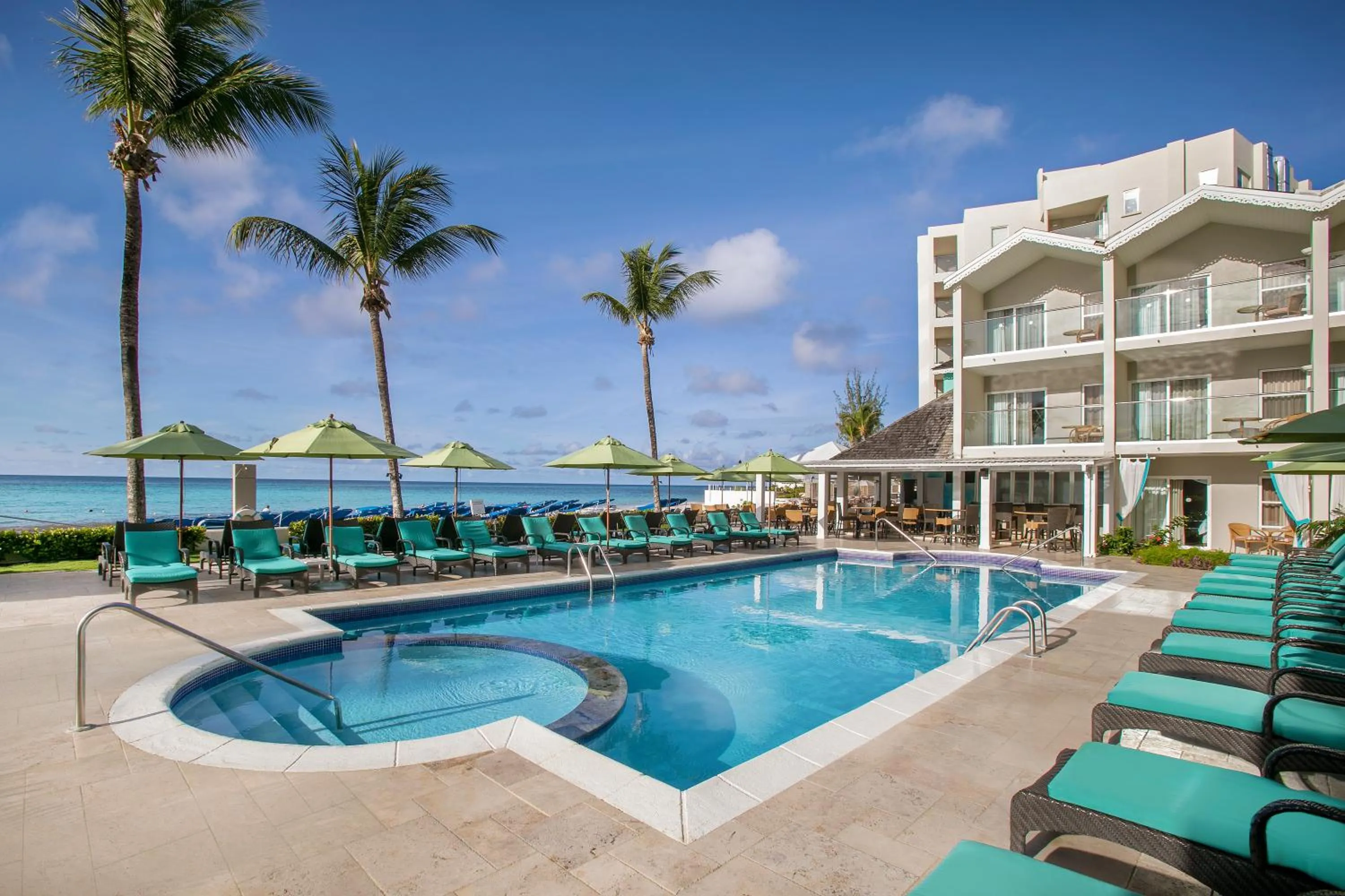 Swimming pool in Sea Breeze Beach House All Inclusive by Ocean Hotels