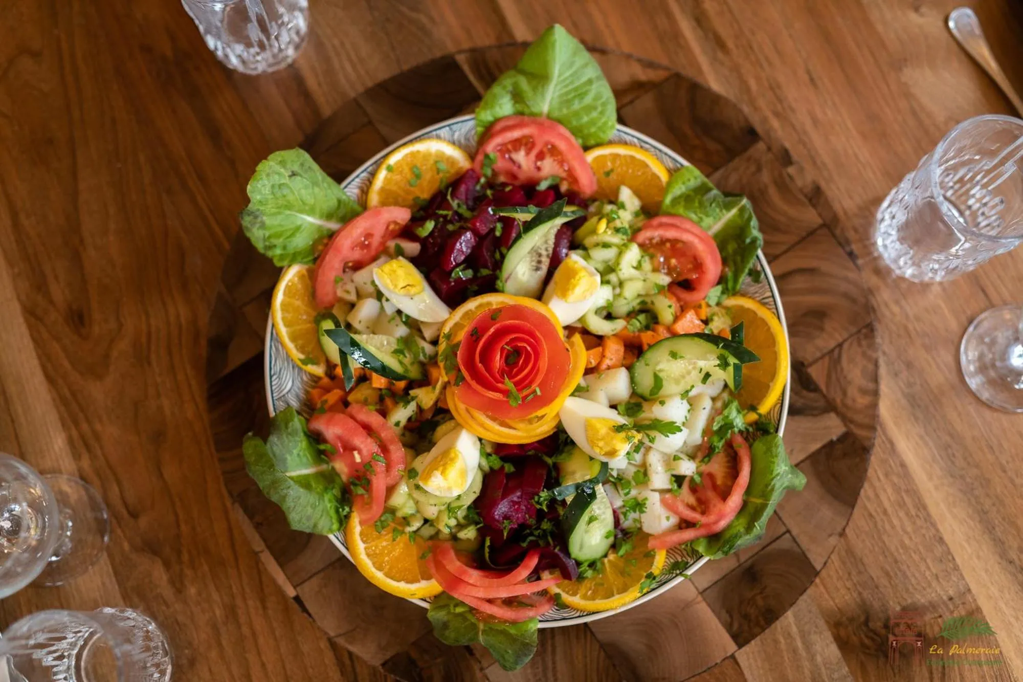 Food in Ecolodge La Palmeraie