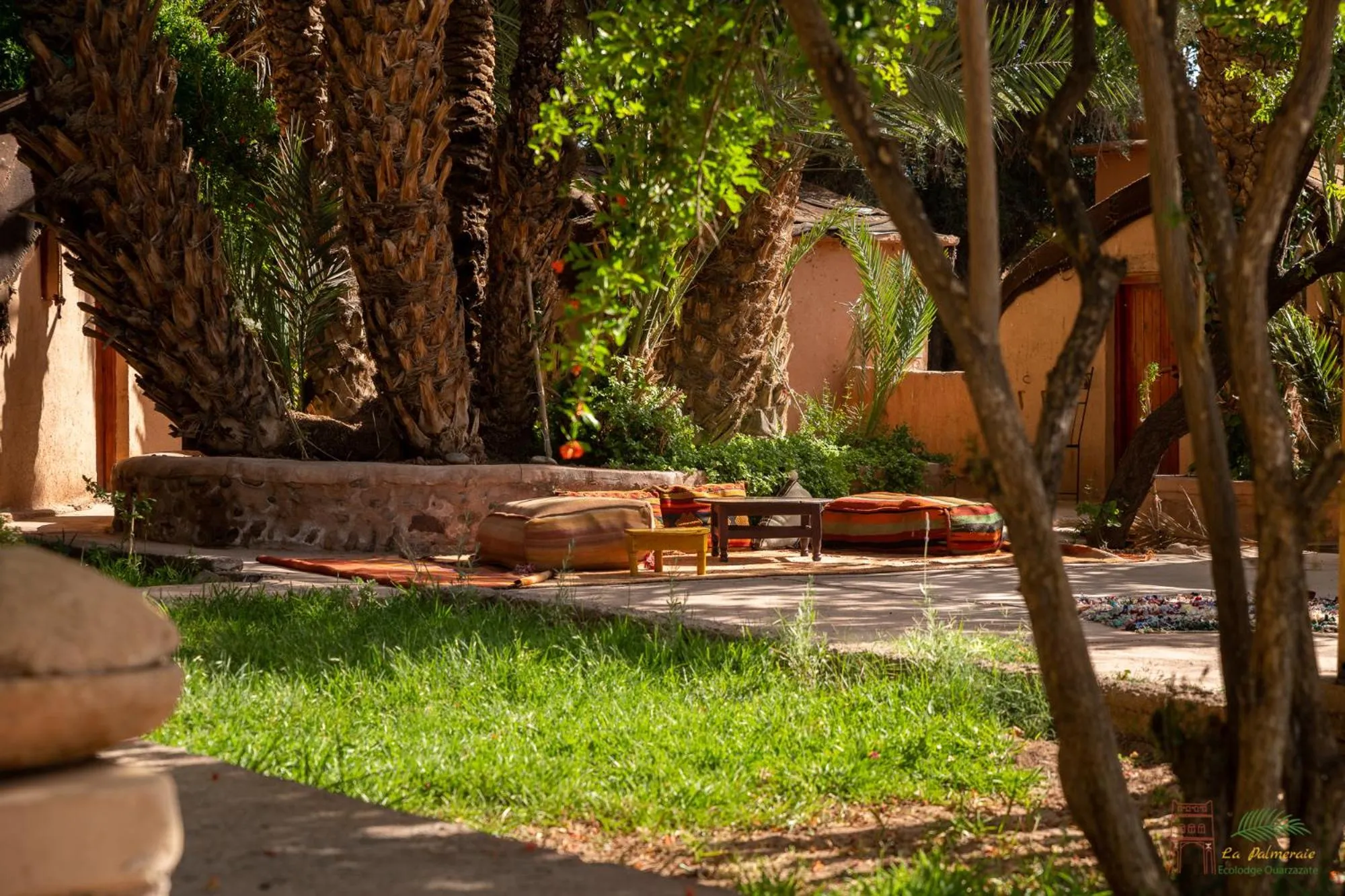 Garden in Ecolodge La Palmeraie