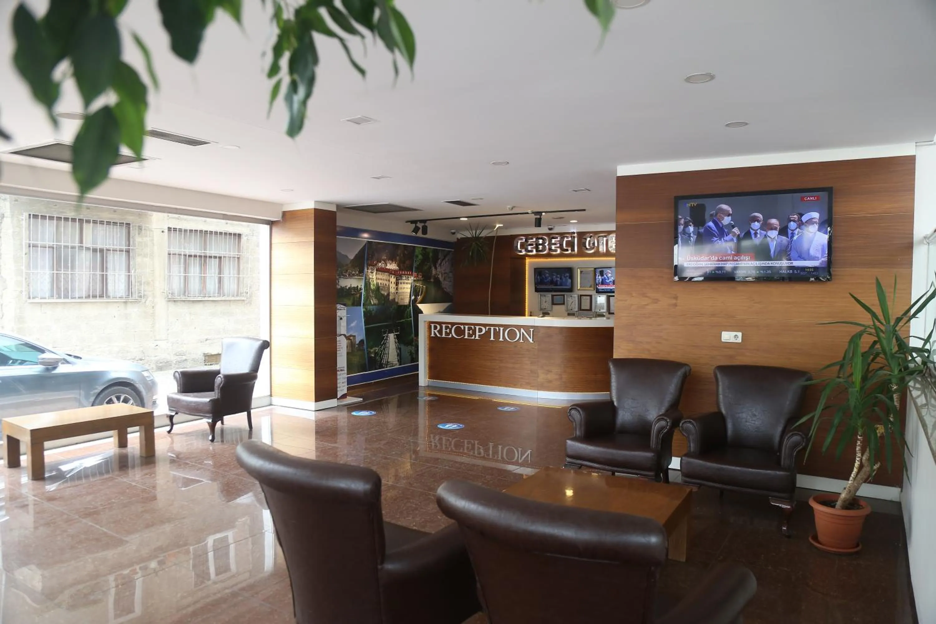 Lobby or reception in Cebeciler Hotel