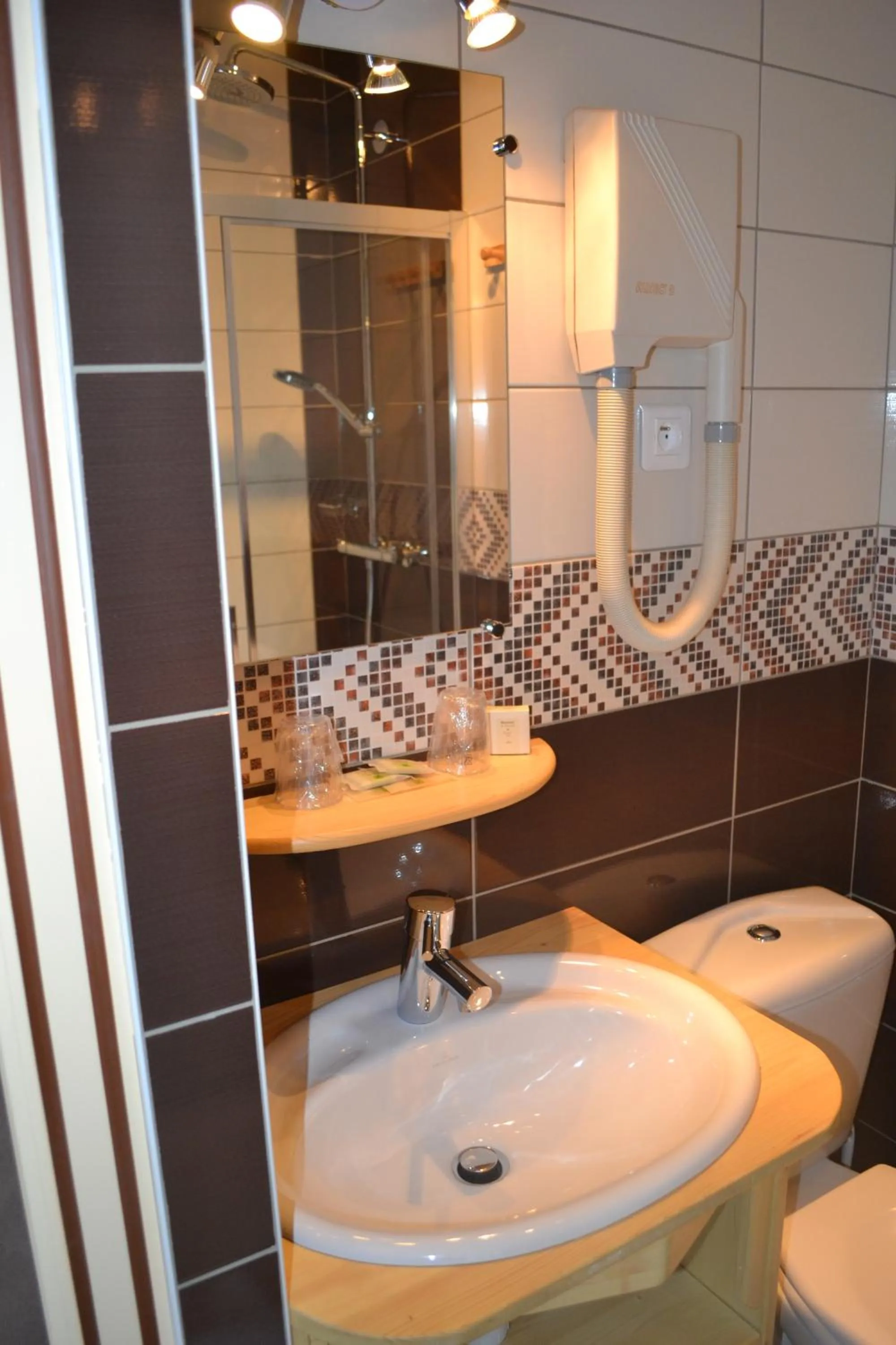 Bathroom in Auberge du Hérisson