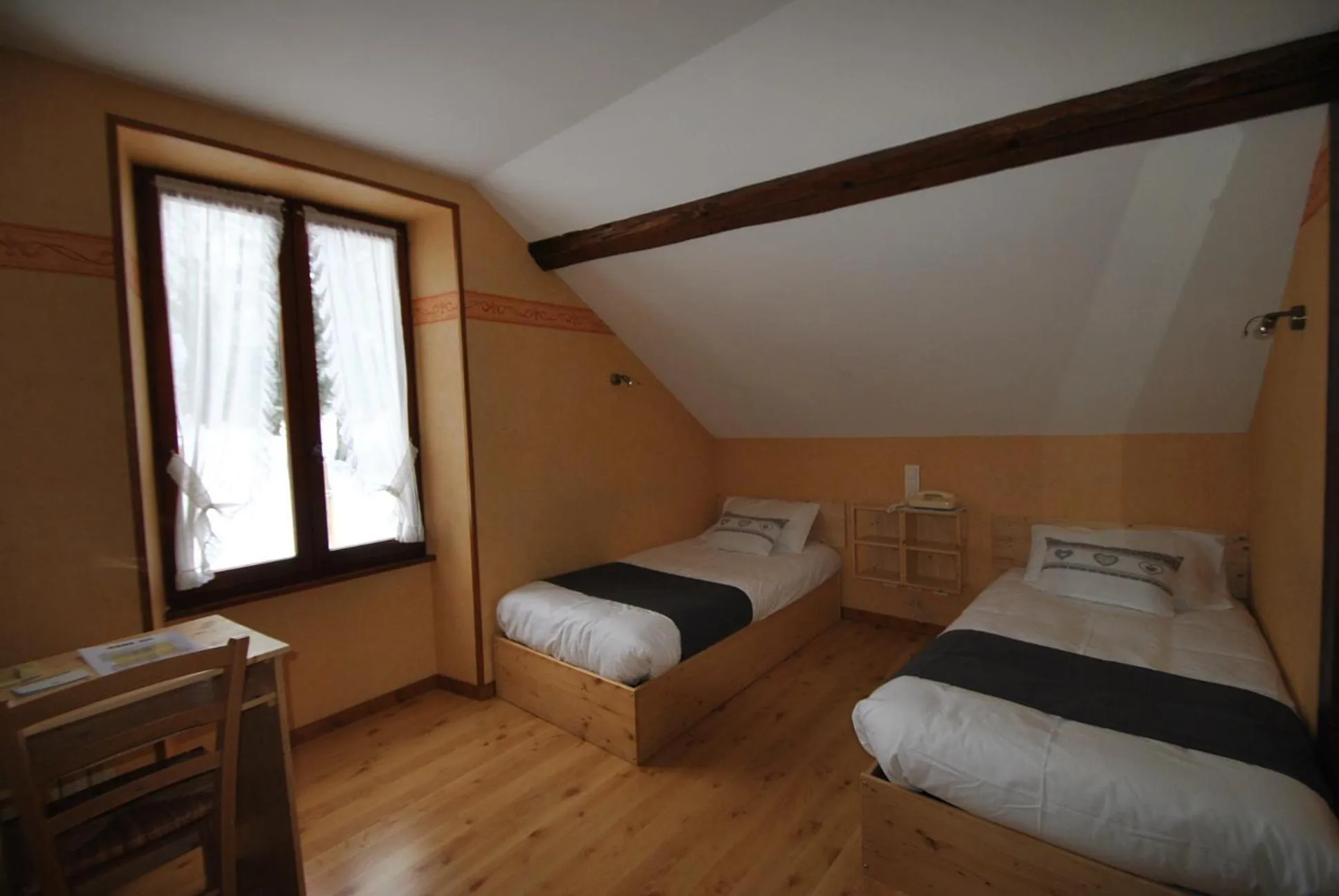 Bed in Auberge du Hérisson